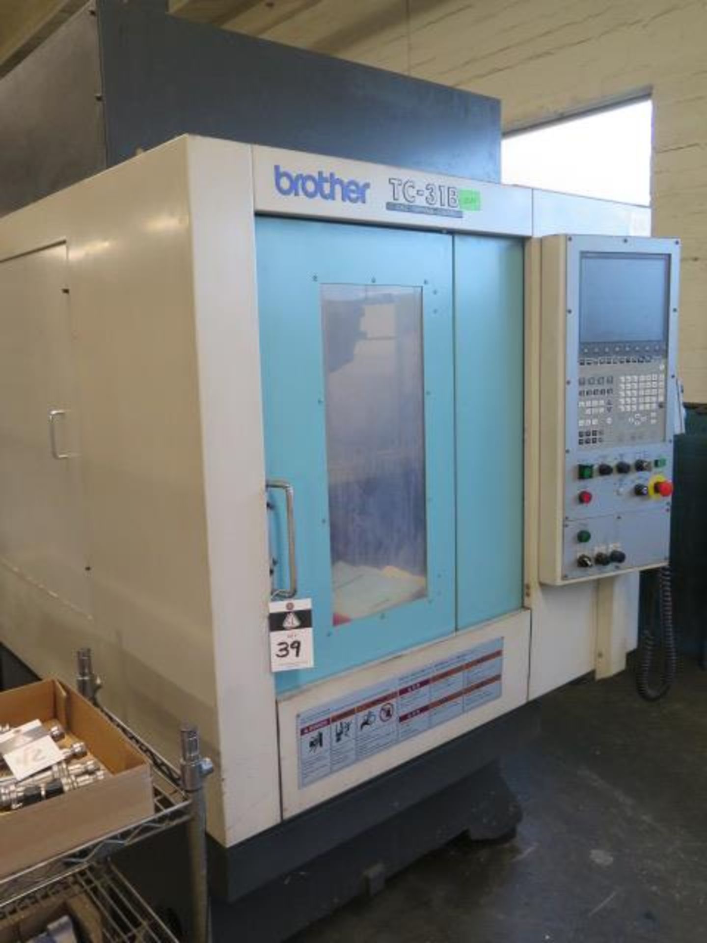 2012 Brother TC-31B 2-Pallet 4-Axis CNC Tapping Center s/n 115249 w/ Brother CNC, SOLD AS IS - Image 2 of 17