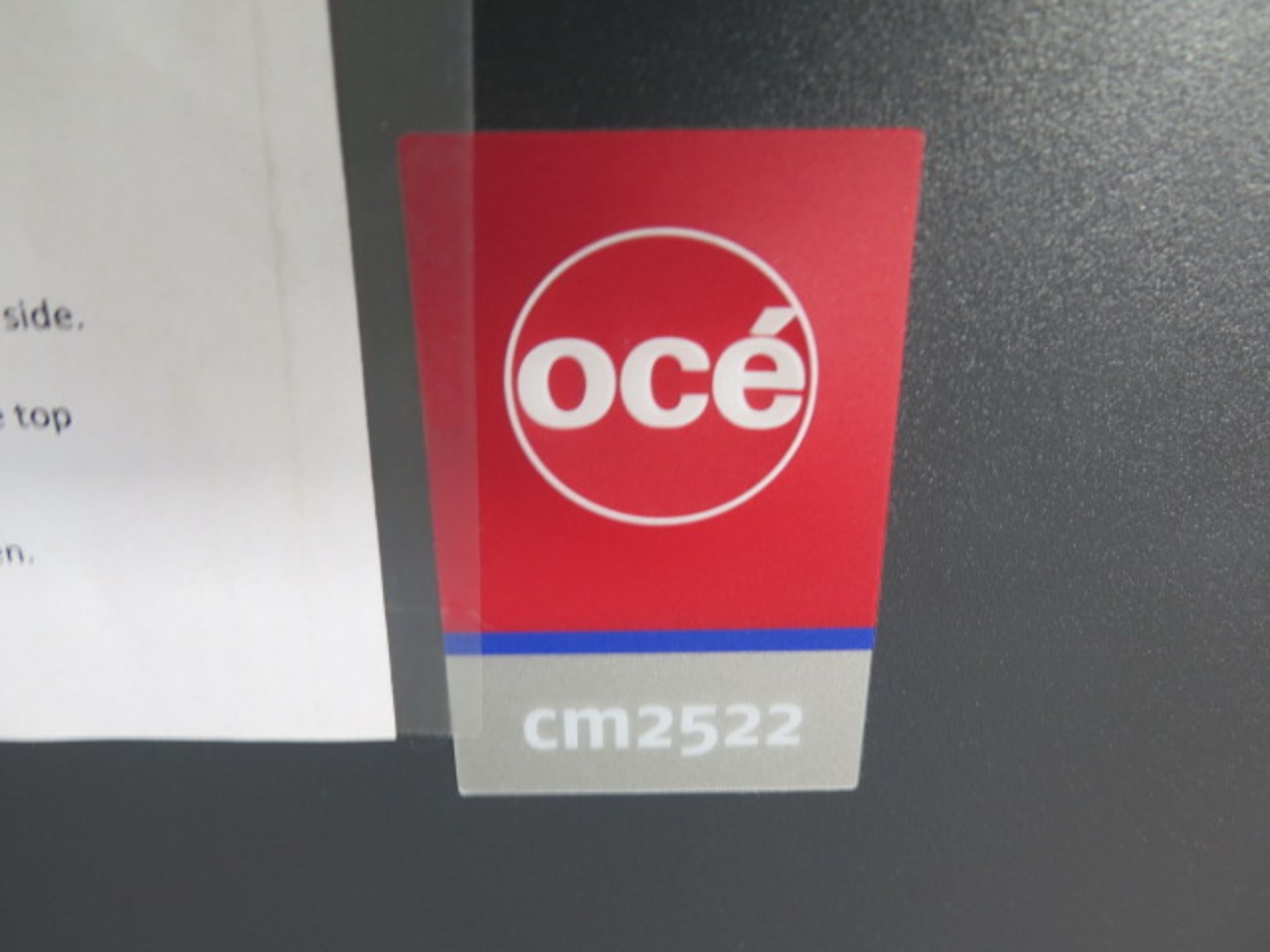 OCE CM2522 Office Copy Machine (SOLD AS-IS - NO WARRANTY) - Image 3 of 7