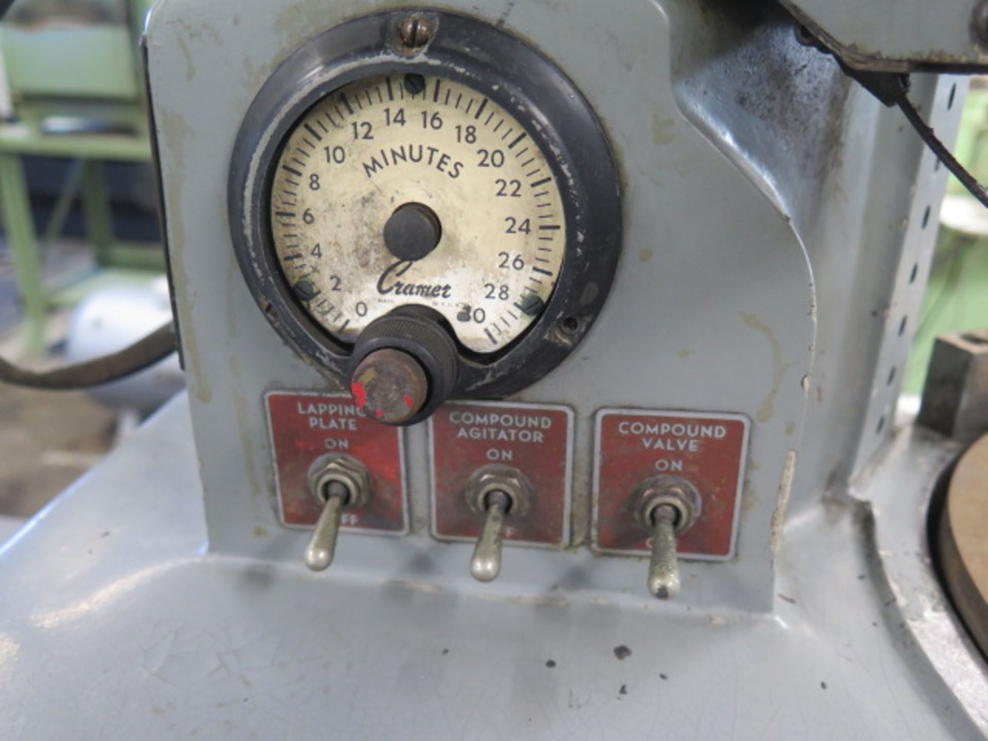 Crane “Lapmaster 12” 12” Lapping Machine w/ Compound Dispenser (SOLD AS-IS - NO WARRANTY) - Image 5 of 7