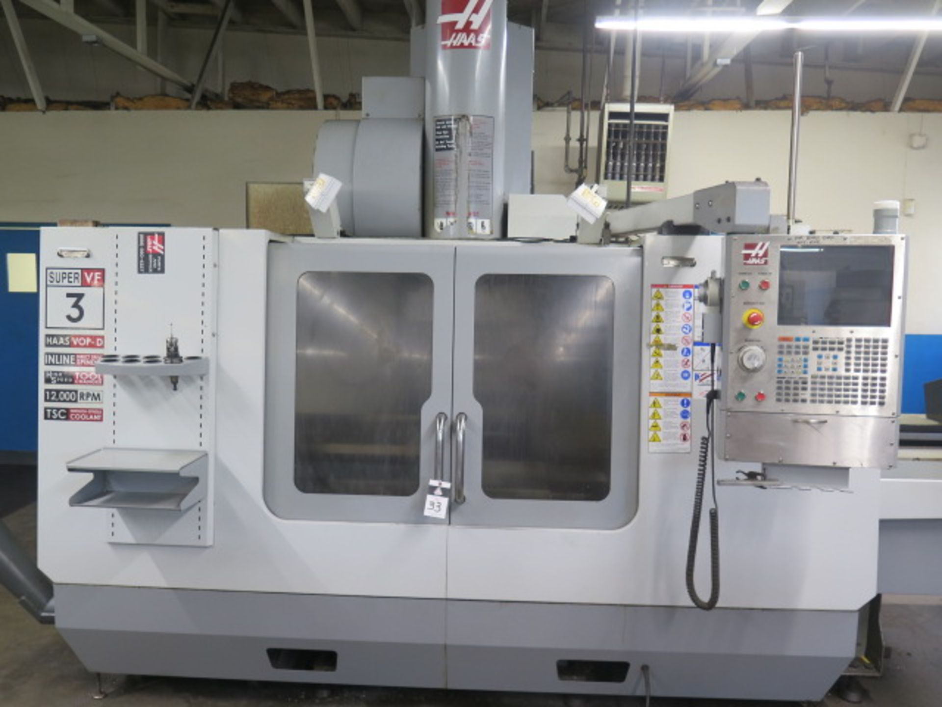 2007 Haas Super VF-3SS APC 2-Pallet 4-Axis CNC VMC s/n 1059644 w/ Haas, SOLD AS IS - Image 2 of 26