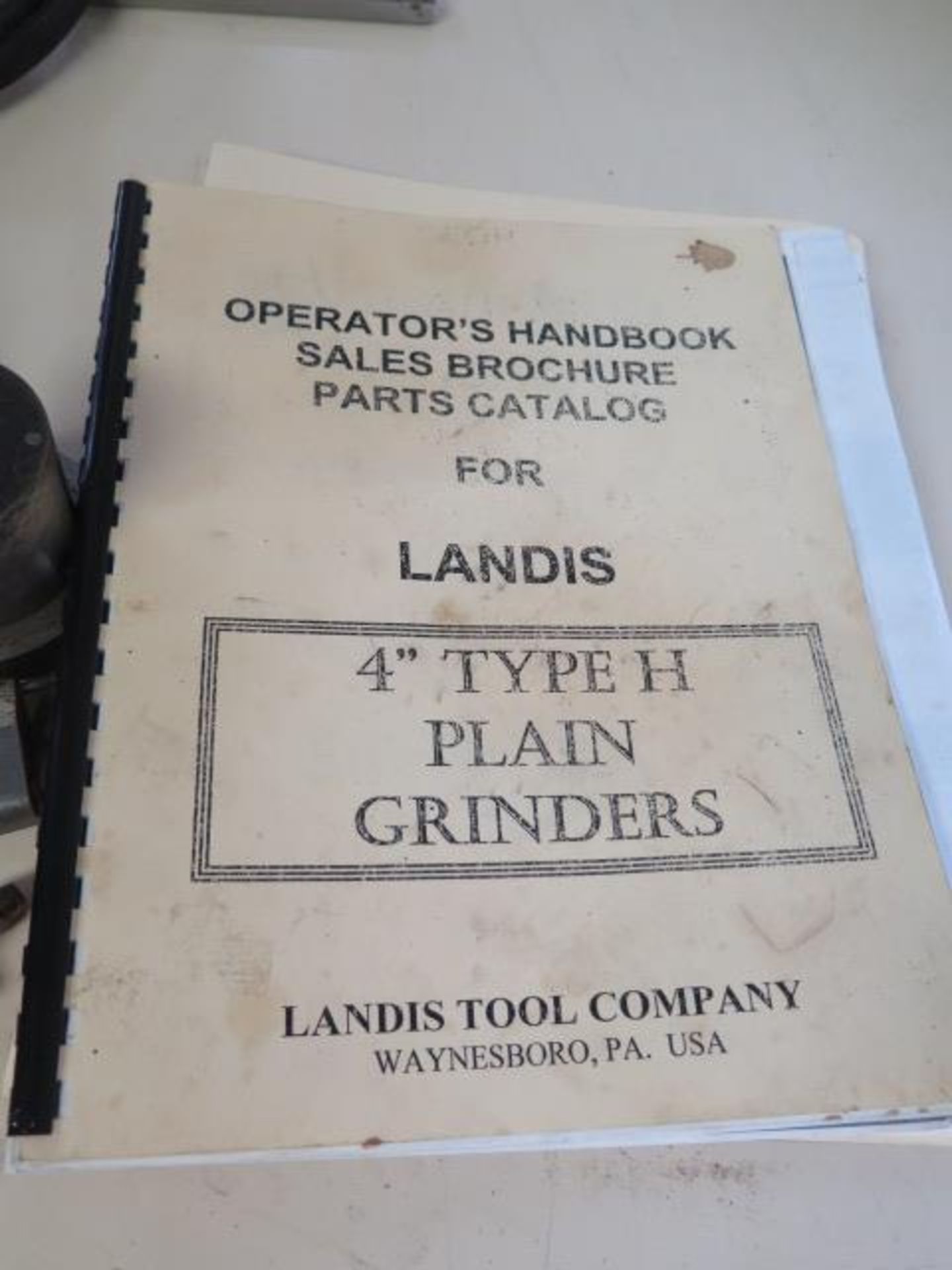 Landis 4-H plain 4” x 12” Cylindrical Grinder s/n 28453 w/ Motorized Work Head, SOLD AS IS - Image 15 of 15