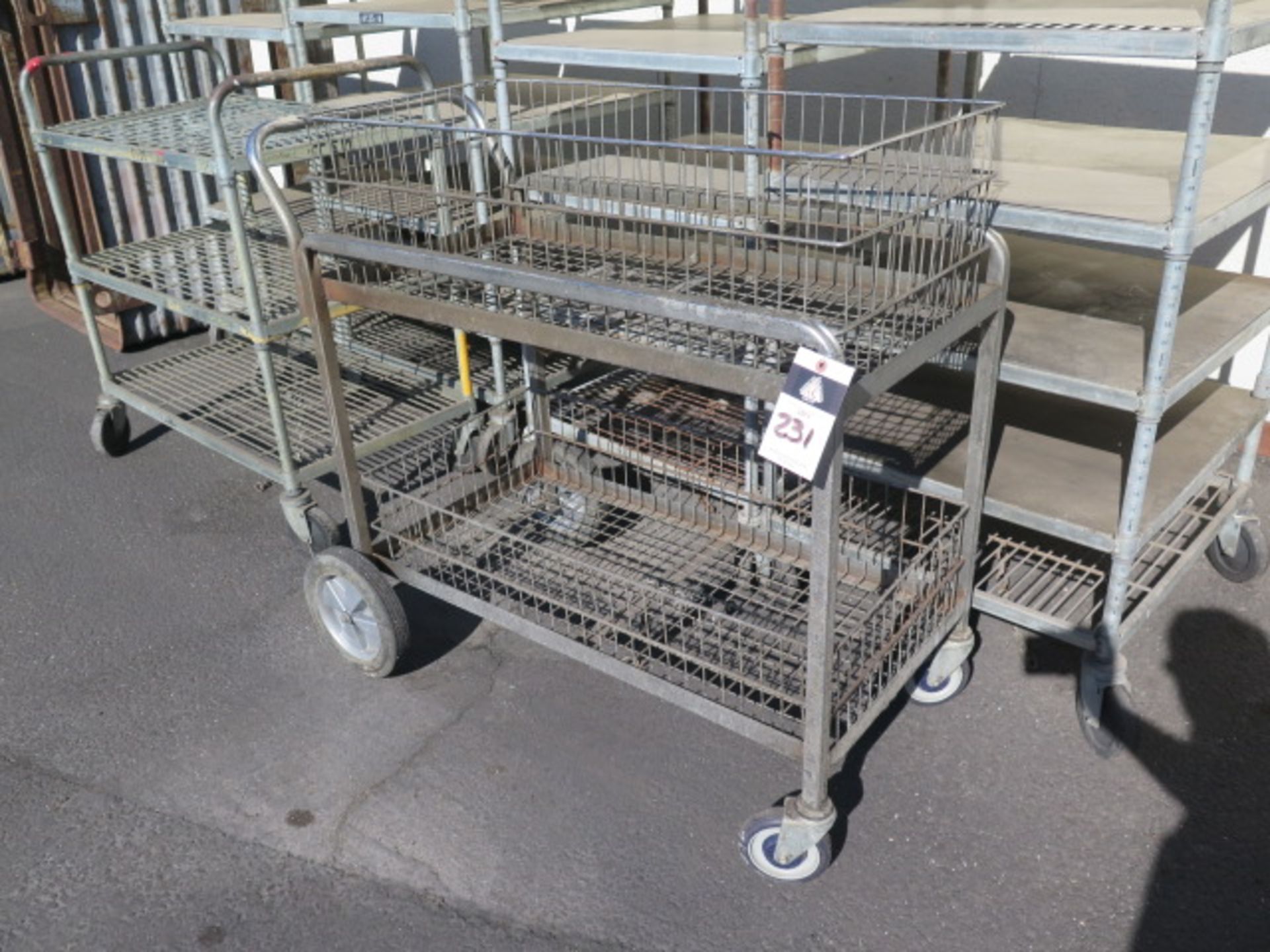 Rolling Shelves and Carts (SOLD AS-IS - NO WARRANTY) - Bild 3 aus 4