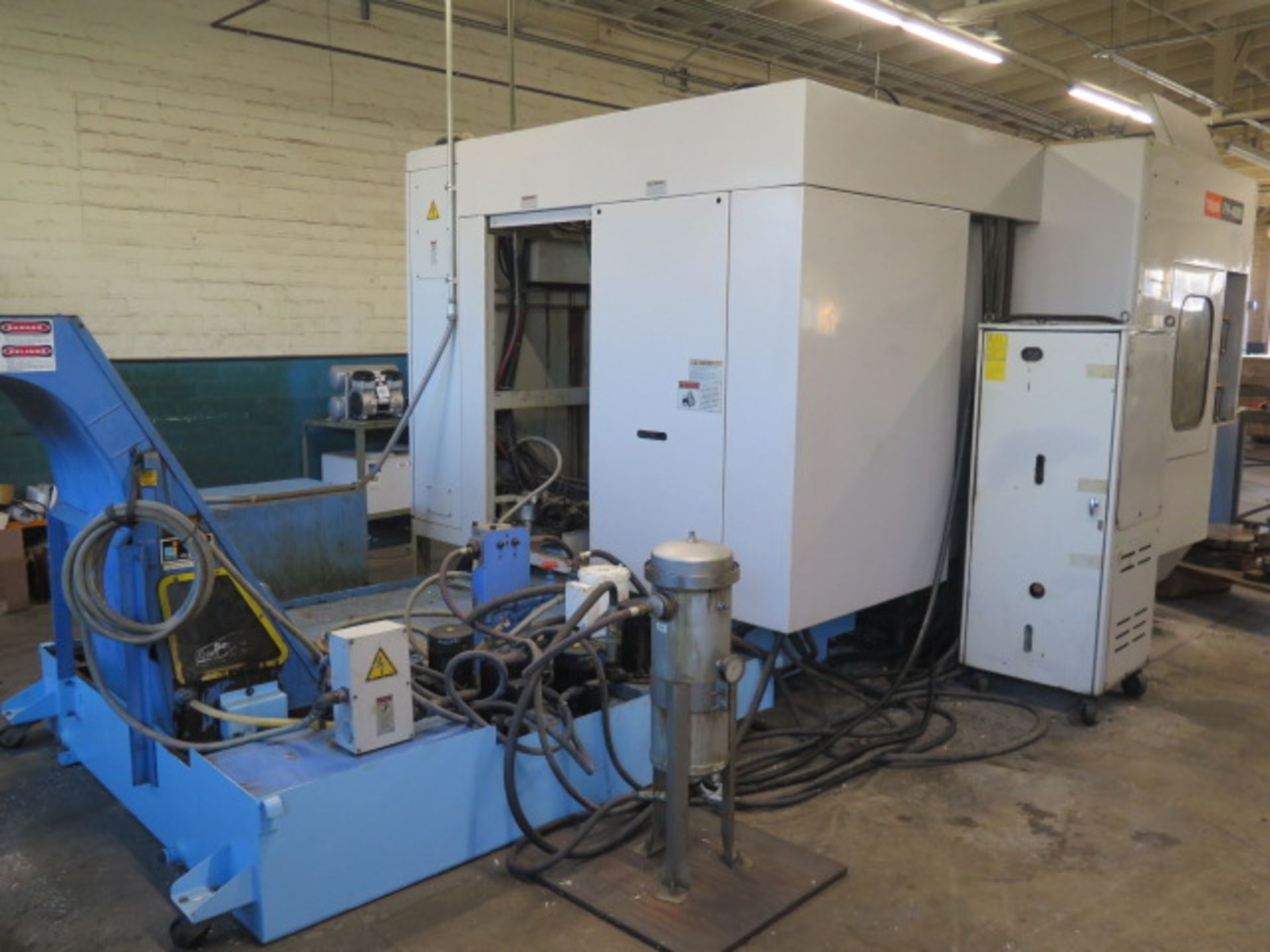 2001 Mazak FH-4000 2-Pallet 4-Axis CNC Horizontal Machining Center s/n 150419, SOLD AS IS - Image 4 of 24