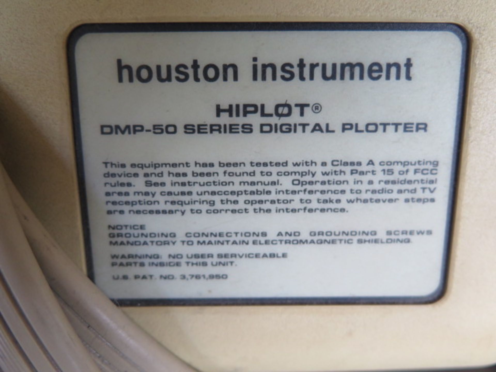 Houston Instrument "Hiplot" DMP-50 Plotter (SOLD AS-IS - NO WARRANTY) - Bild 7 aus 7