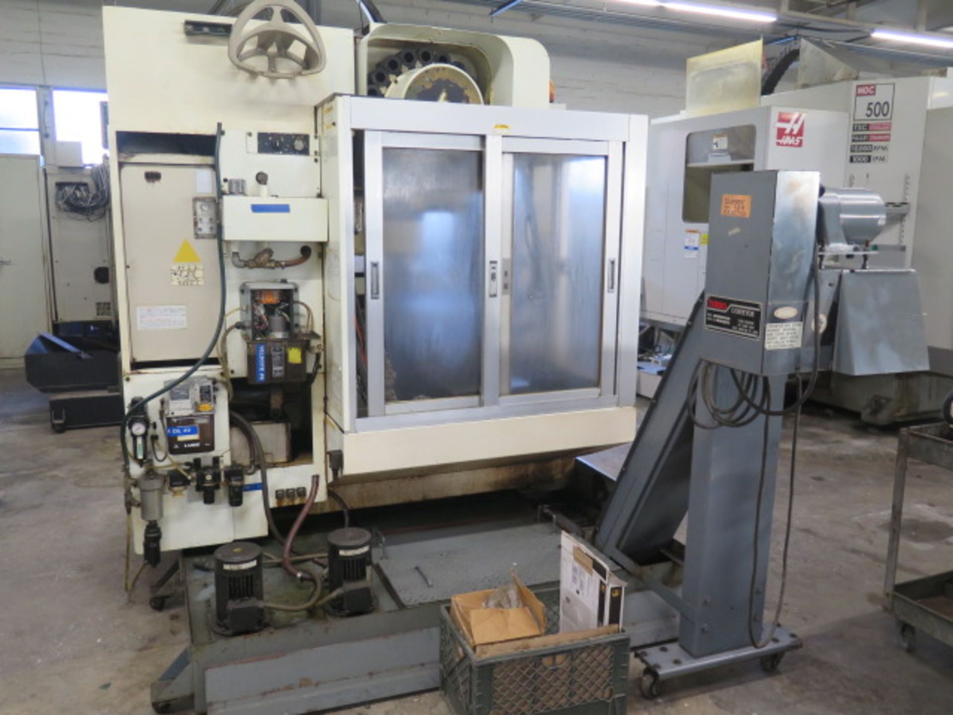 Kitamura Mycenter-1 2-Pallet CNC Vertical Machining Center s/n 03025 w/ Yasnac Controls, SOLD AS IS - Image 4 of 17