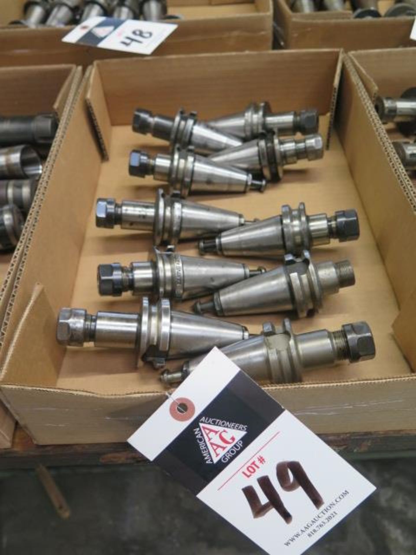 BT-35 Taper Collet Chucks (10) (SOLD AS-IS - NO WARRANTY)