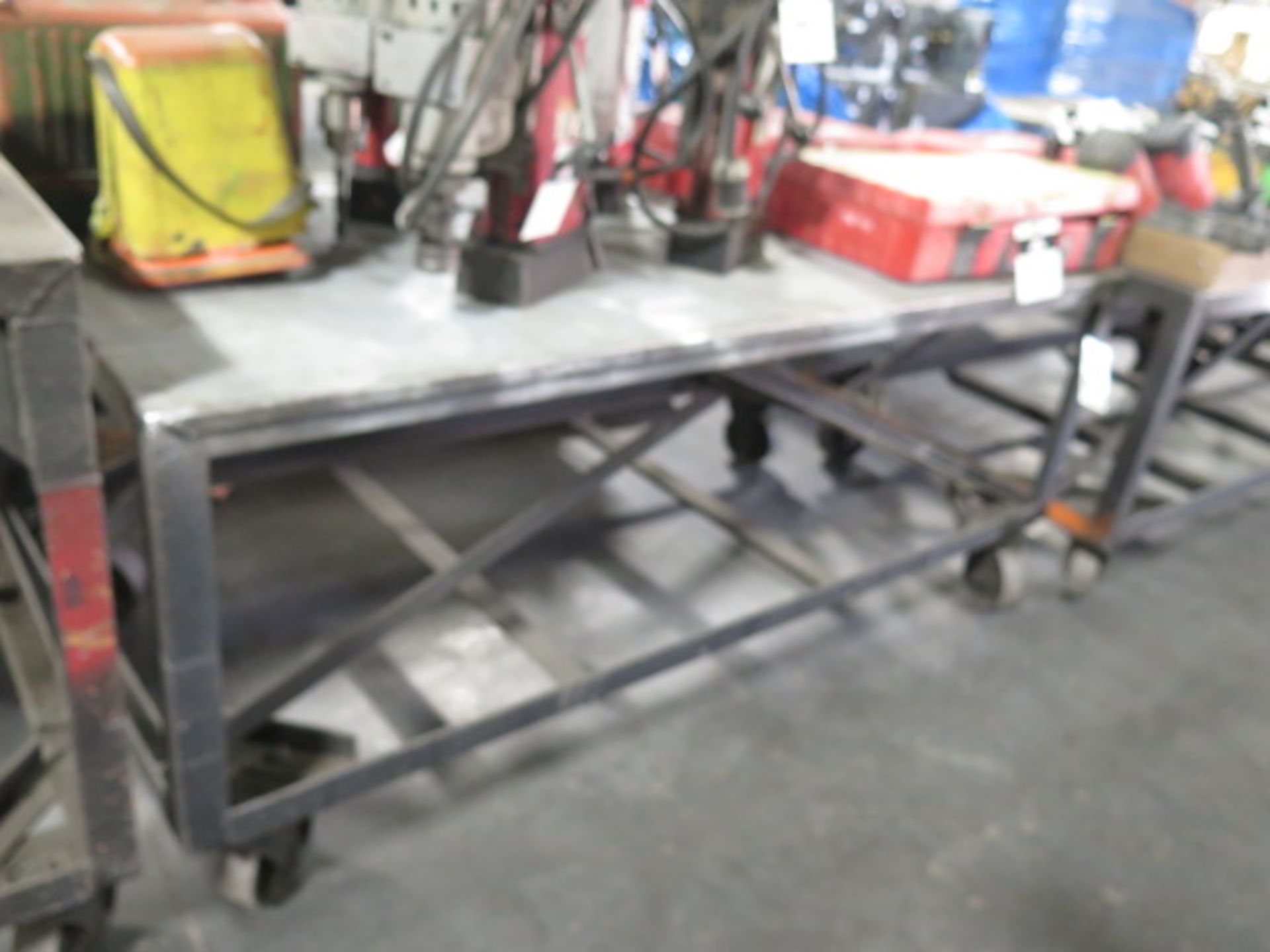 Rolling Steel Tables (2) (SOLD AS-IS - NO WARRANTY) - Image 2 of 5