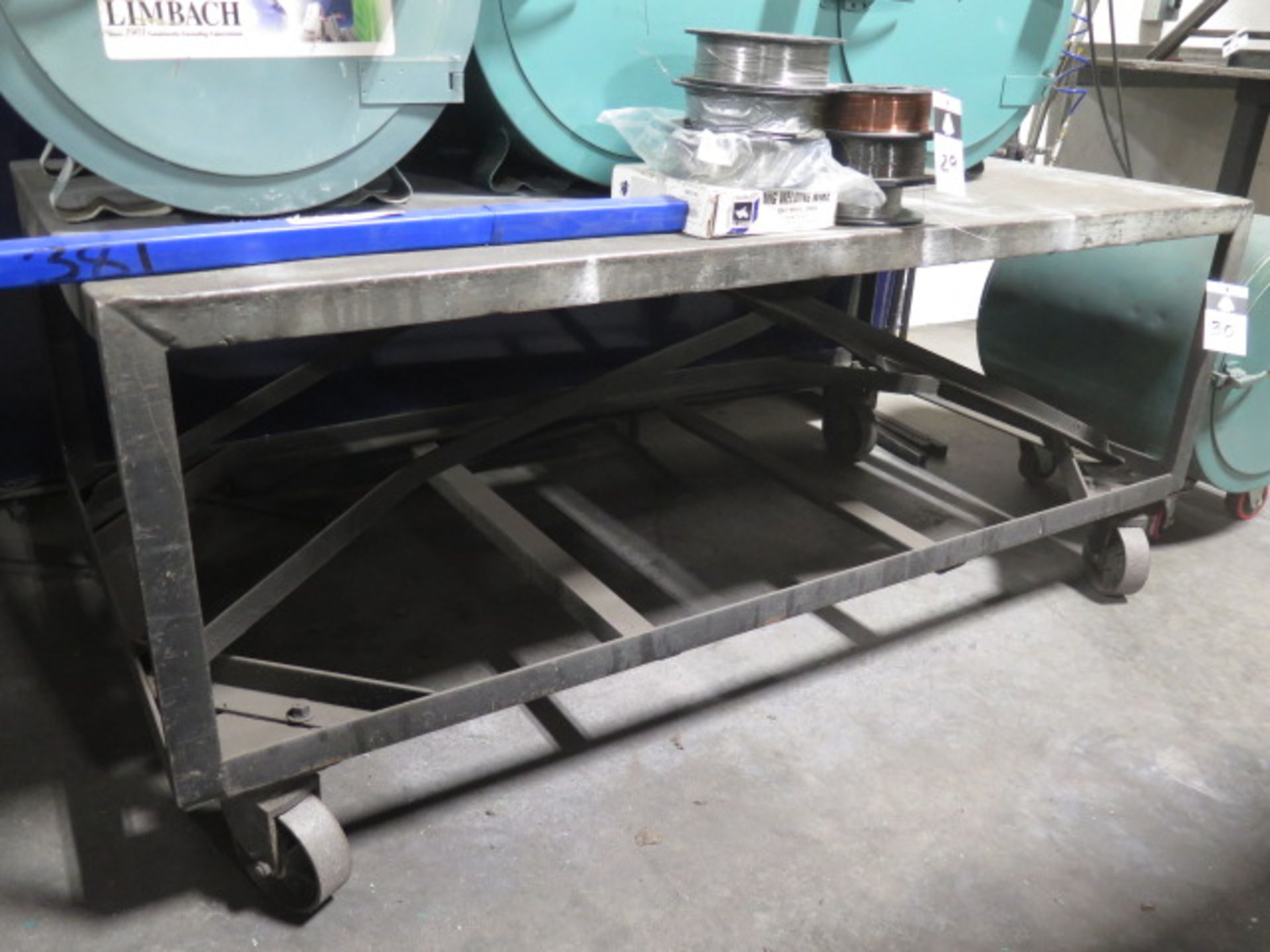 37" x 73" Rolling Table (SOLD AS-IS - NO WARRANTY) - Image 2 of 2