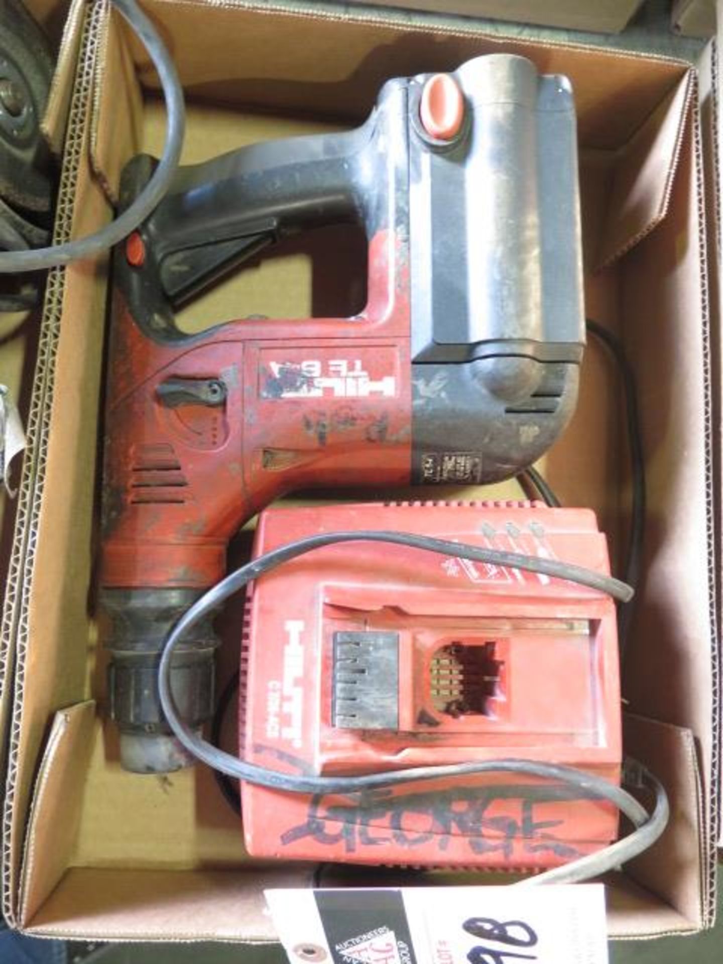 Hilti TE6 Cordless Rotary Ahmmer w/ Battery and Charger (SOLD AS-IS - NO WARRANTY) - Image 2 of 4