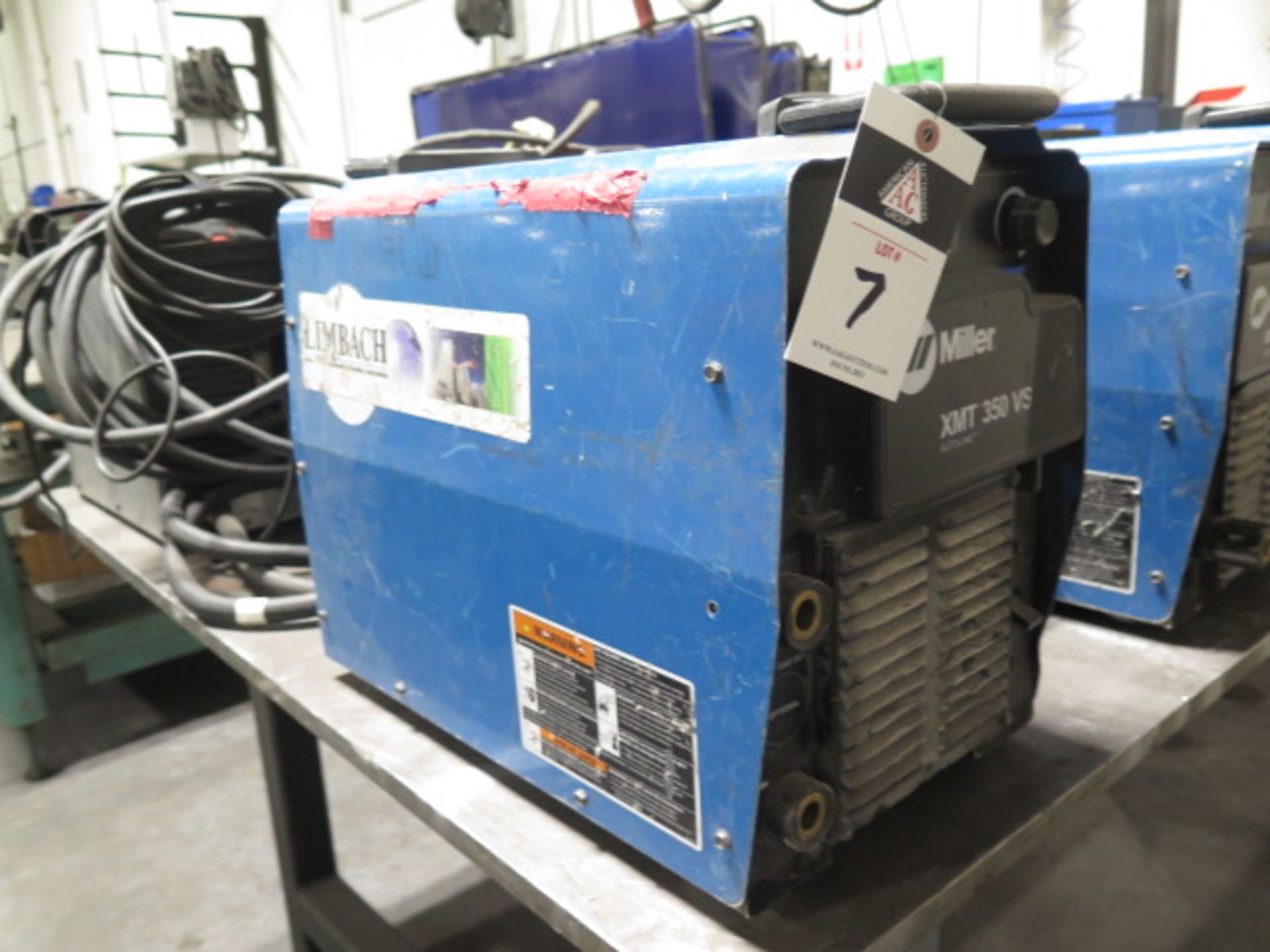 Miller XMT 350 VS Auto-Line Arc welding Power Source s/n MG024114U (SOLD AS-IS - NO WARRANTY)