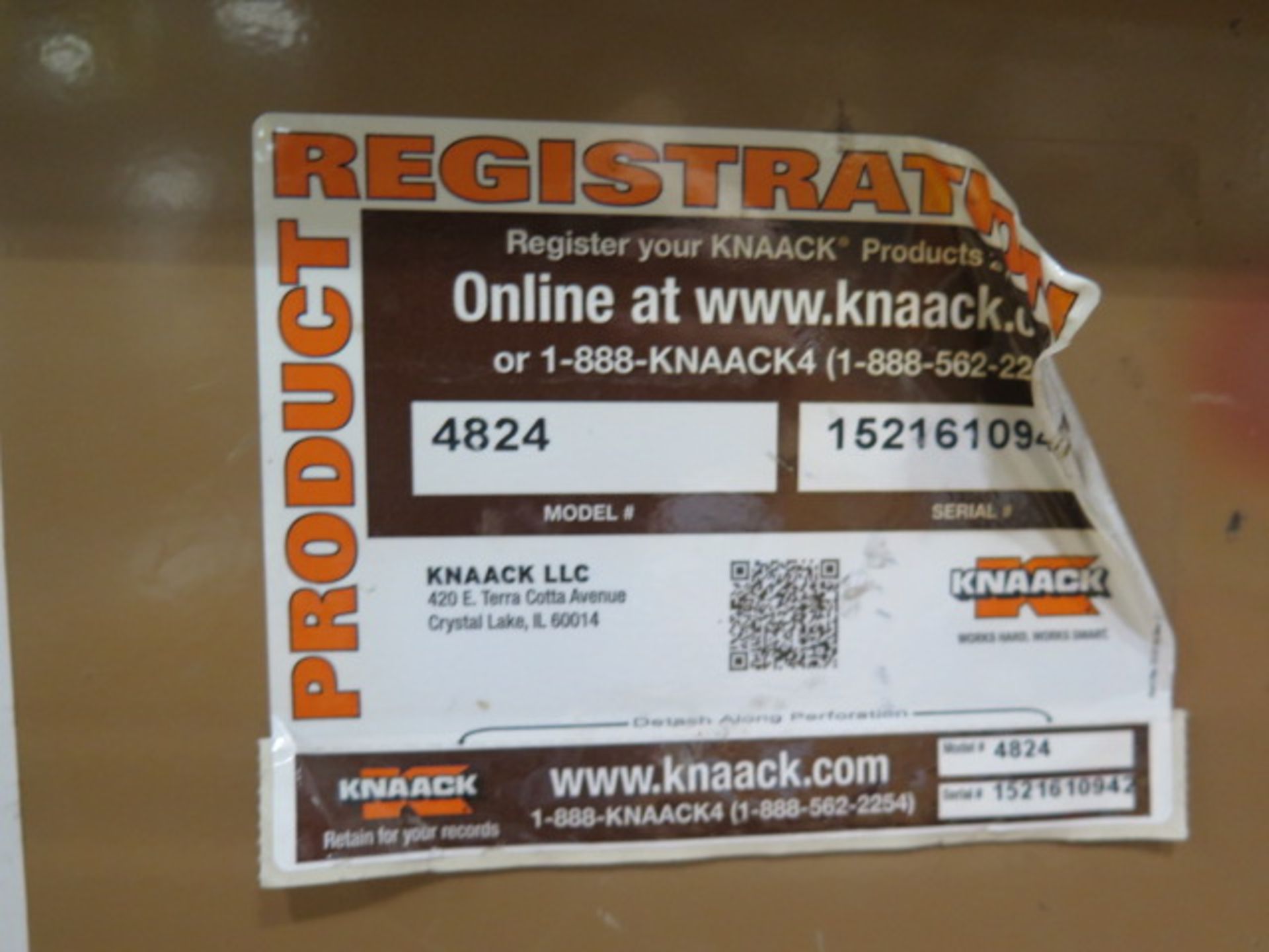 Knaack mdl. 4824 Rolling Job Box (SOLD AS-IS - NO WARRANTY) - Image 6 of 6