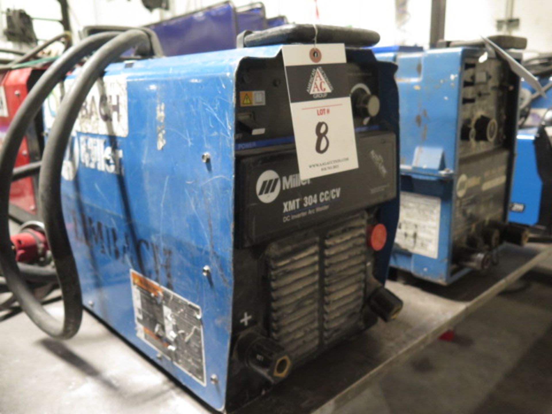 Miller XMT 304 CC/CV DC Inverter Arc welder s/n MF412017U (SOLD AS-IS - NO WARRANTY) - Image 3 of 5