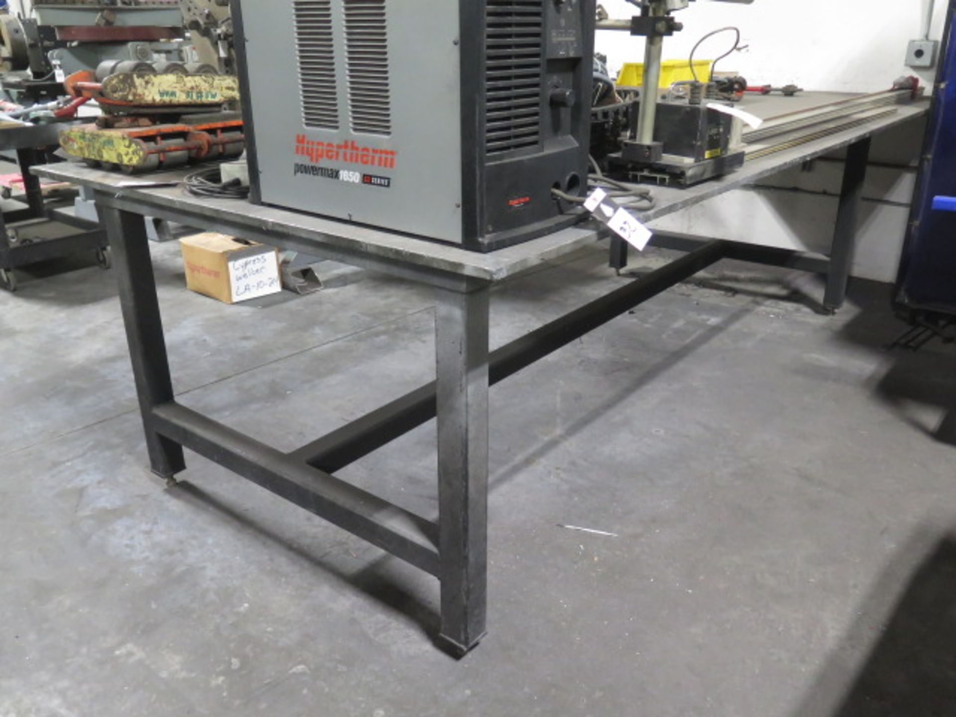 60" x 144" x 5/8" Steel Welding Table (SOLD AS-IS - NO WARRANTY) - Image 2 of 4