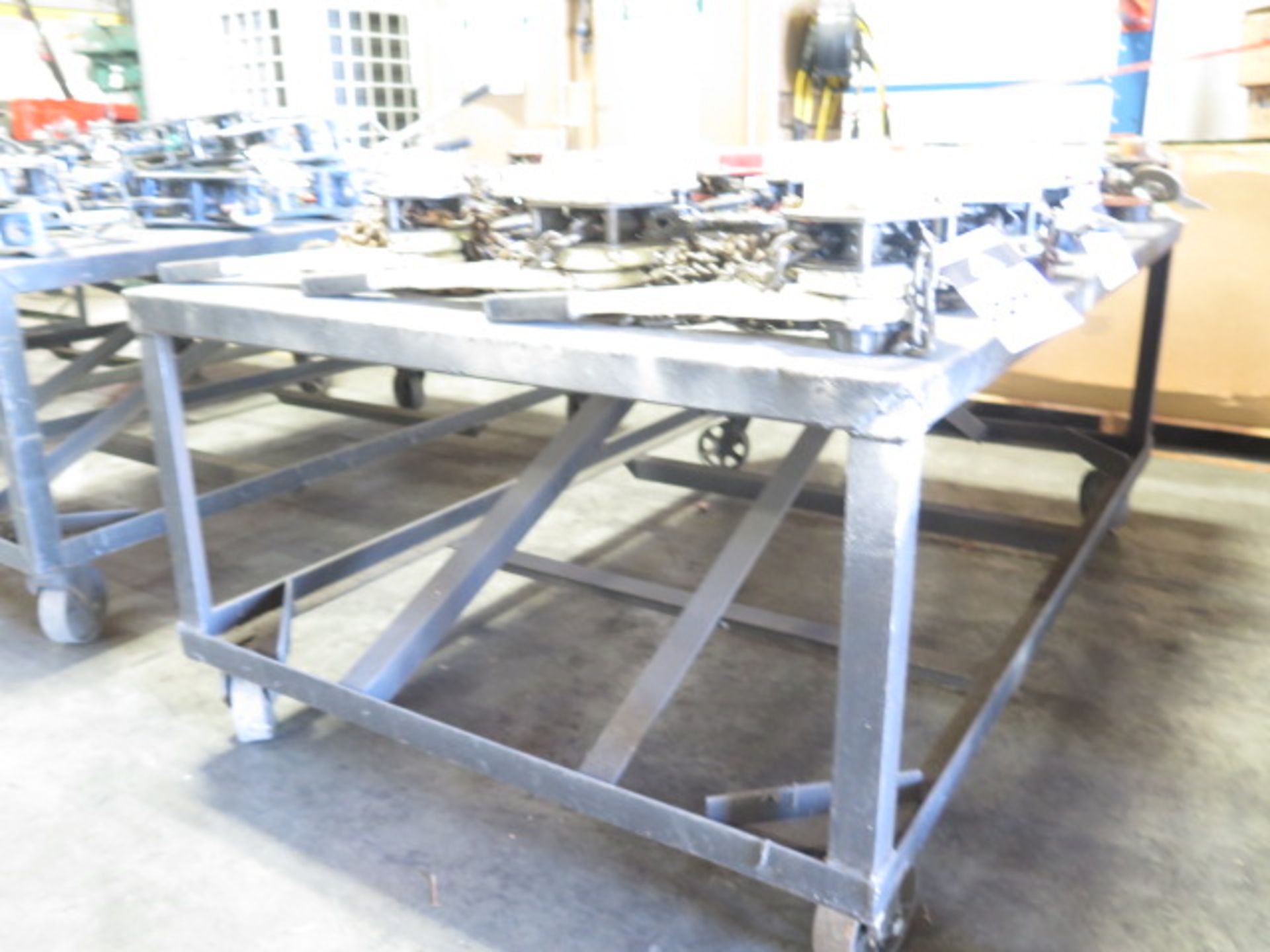 Rolling Steel Tables (2) (SOLD AS-IS - NO WARRANTY) - Image 4 of 4