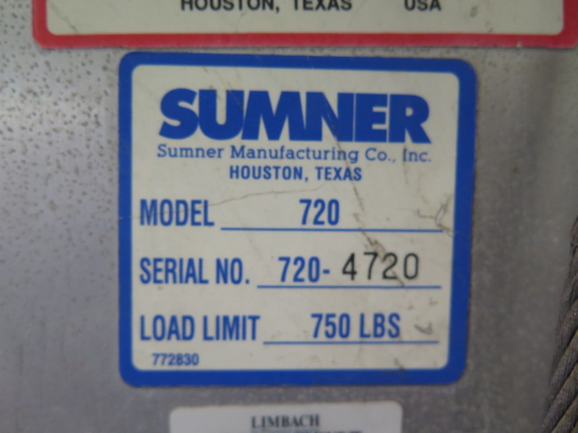 Sumner Material Lift (SOLD AS-IS - NO WARRANTY) - Image 7 of 7
