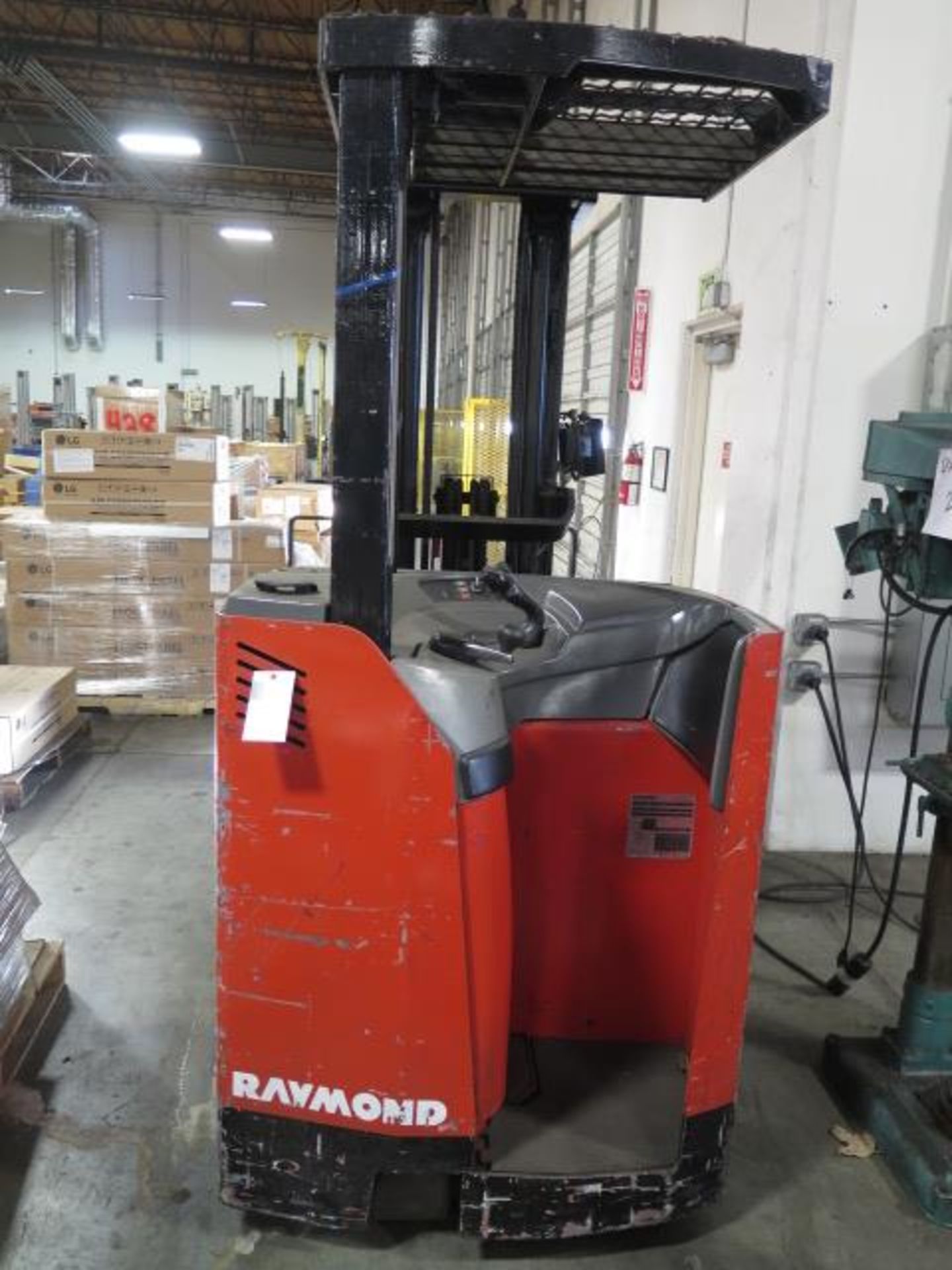 Raymond R35-C35TT 3500 Lb Cap Stand-In Elec Pallet Mover s/n R35-04-06114 w/ 251" Lift. SOLD AS IS - Image 2 of 11