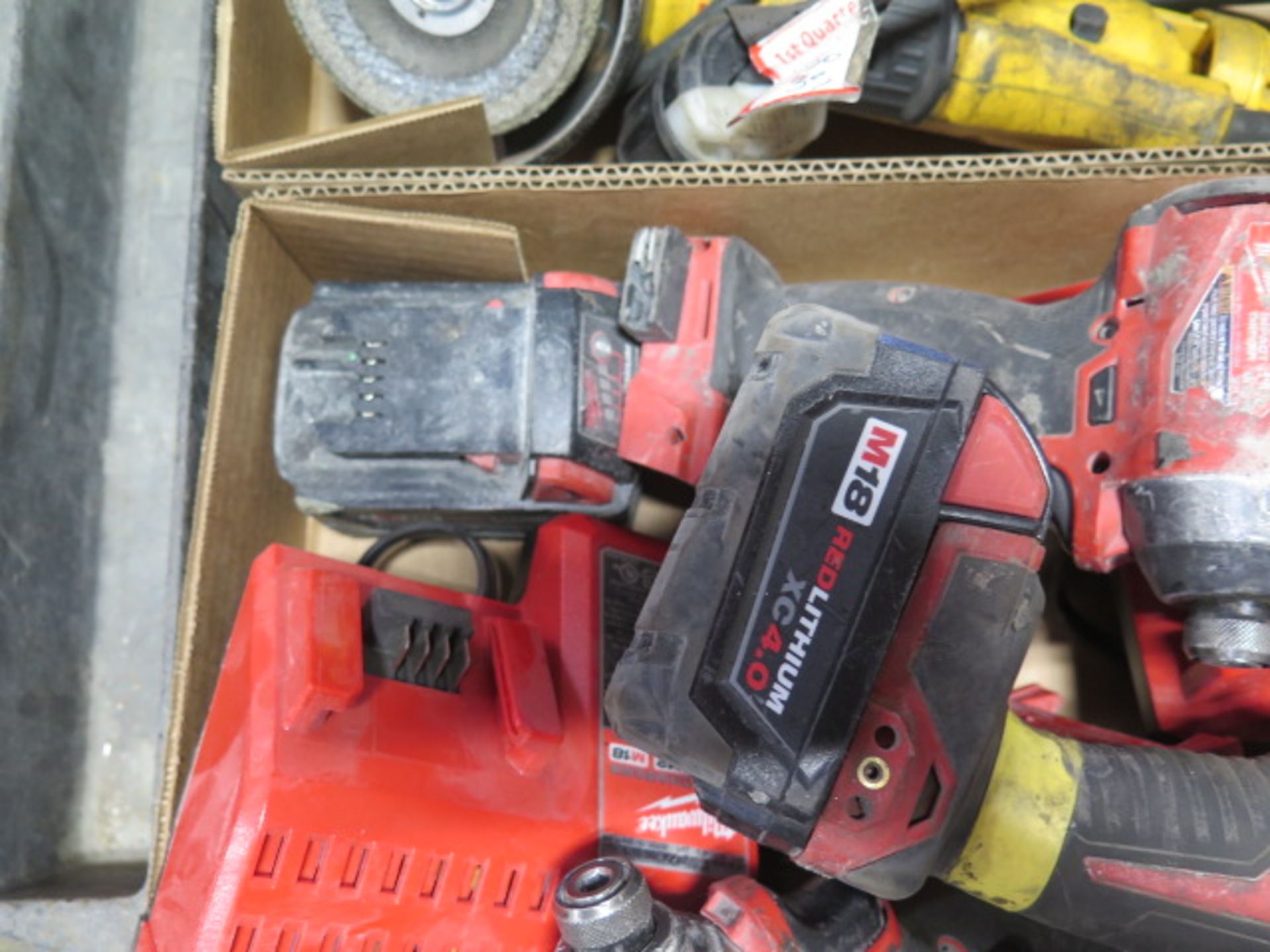 Milwaukee 18V Nut Drivers (4) w/ Battery and Charger (SOLD AS-IS - NO WARRANTY) - Image 3 of 4