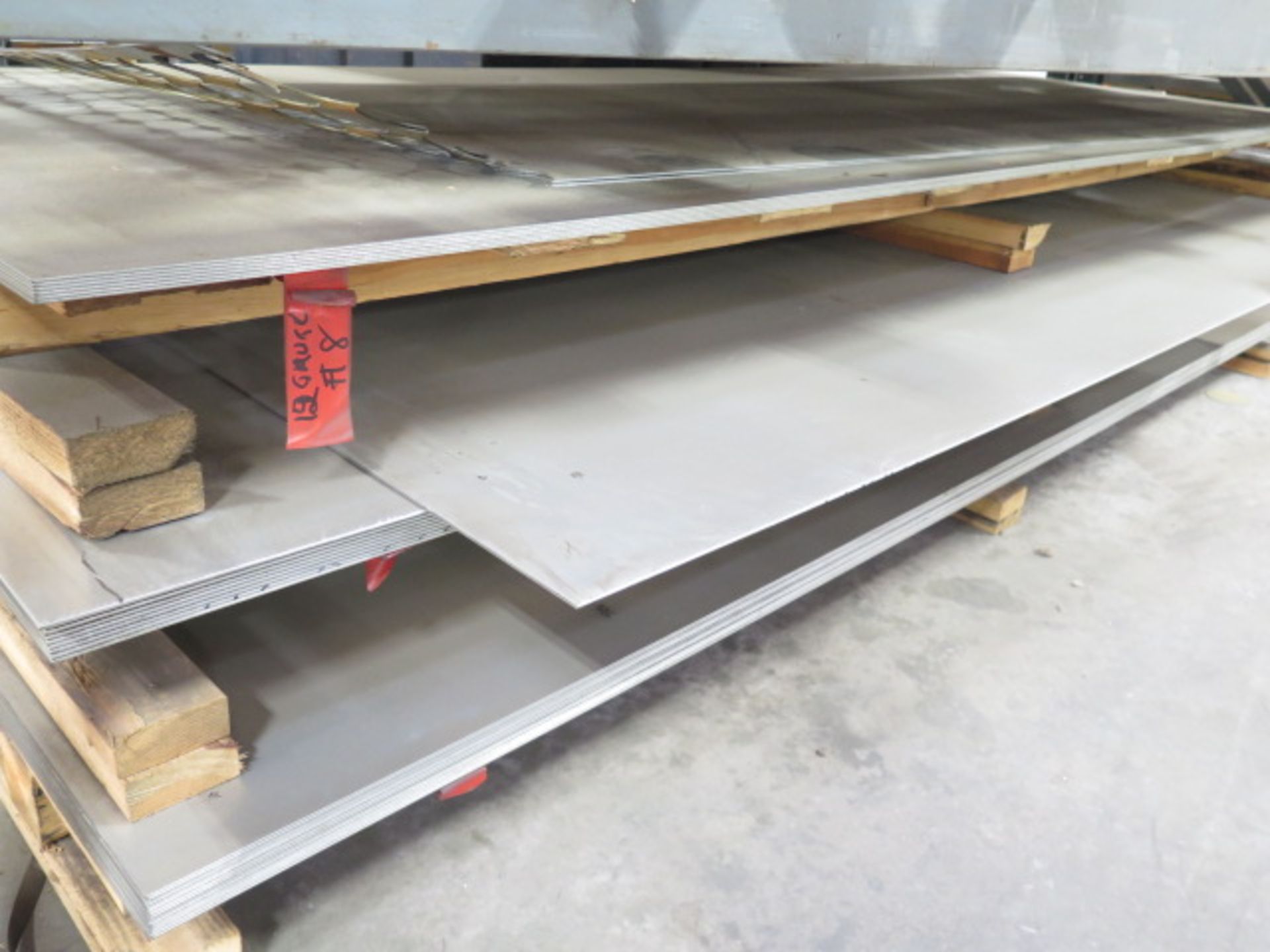 Large Quantity of Beaded Galvanized Sheet Stock anmd Steel Sheet Stock (SOLD AS-IS - NO WARRANTY) - Image 2 of 19