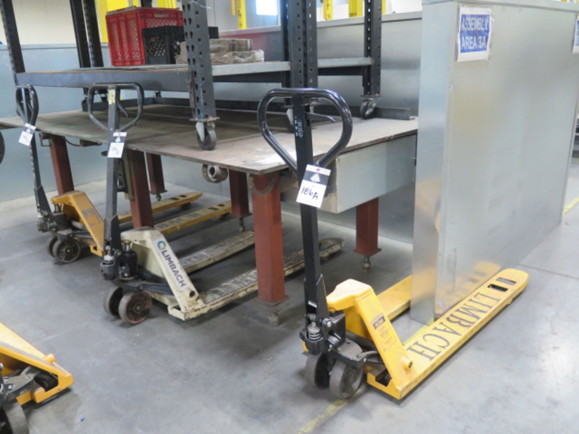 Uline Narrow Fork Pallet Jack (SOLD AS-IS - NO WARRANTY)