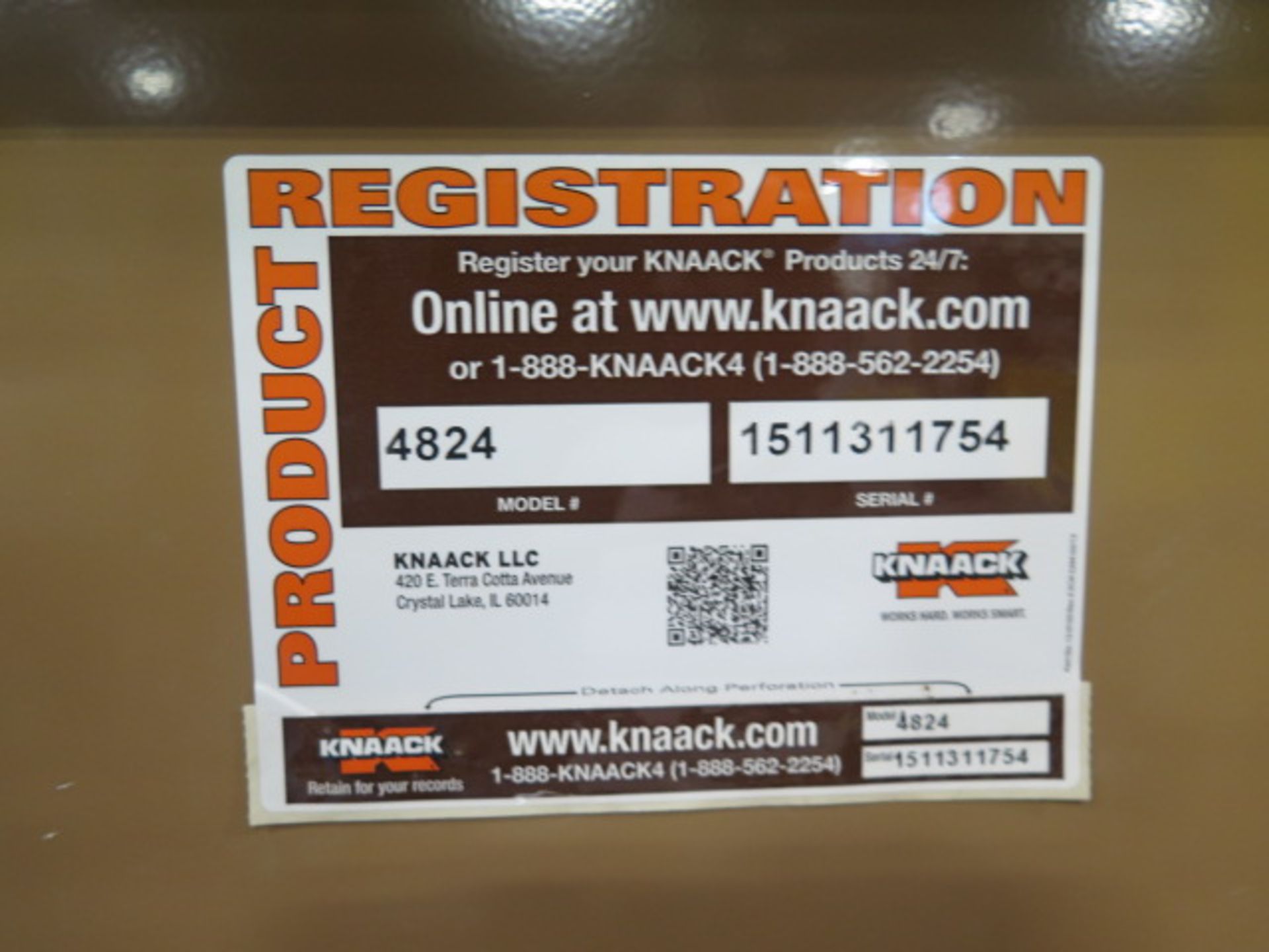 Knaack mdl. 4824 Rolling Job Box (SOLD AS-IS - NO WARRANTY) - Image 6 of 6
