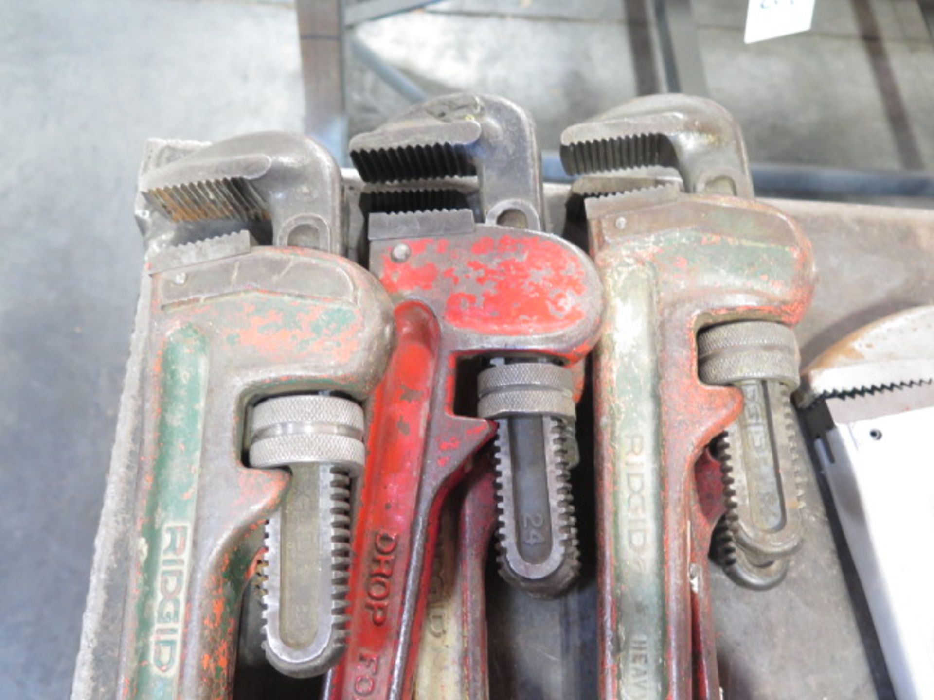 Ridgid Pipe Wrenches (14) (SOLD AS-IS - NO WARRANTY) - Image 3 of 5