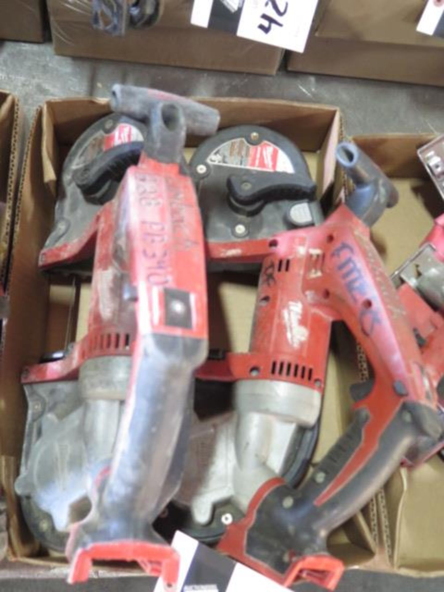 Milwaukee 18V Portable Band Saws (2) w/ Batteries and Chargers (SOLD AS-IS - NO WARRANTY) - Image 2 of 6