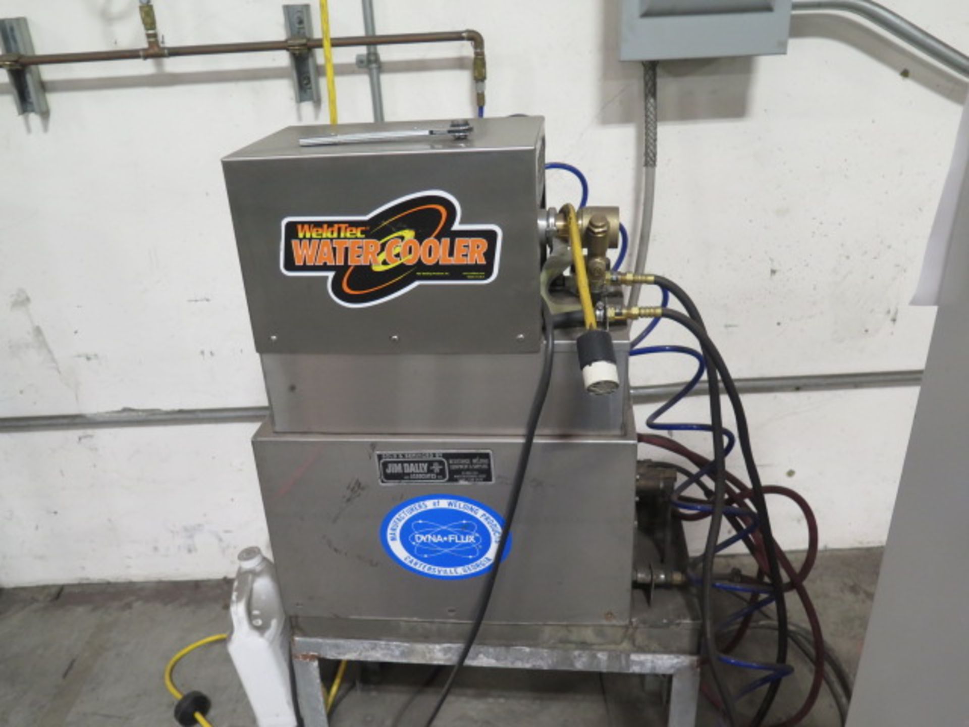 2016 Lors Tecna 20kVA Spot Welder s/n 4647A w/ TE90 Dig Cont, 28" Throat, Weldtec Cooler, SOLD AS IS - Image 7 of 9