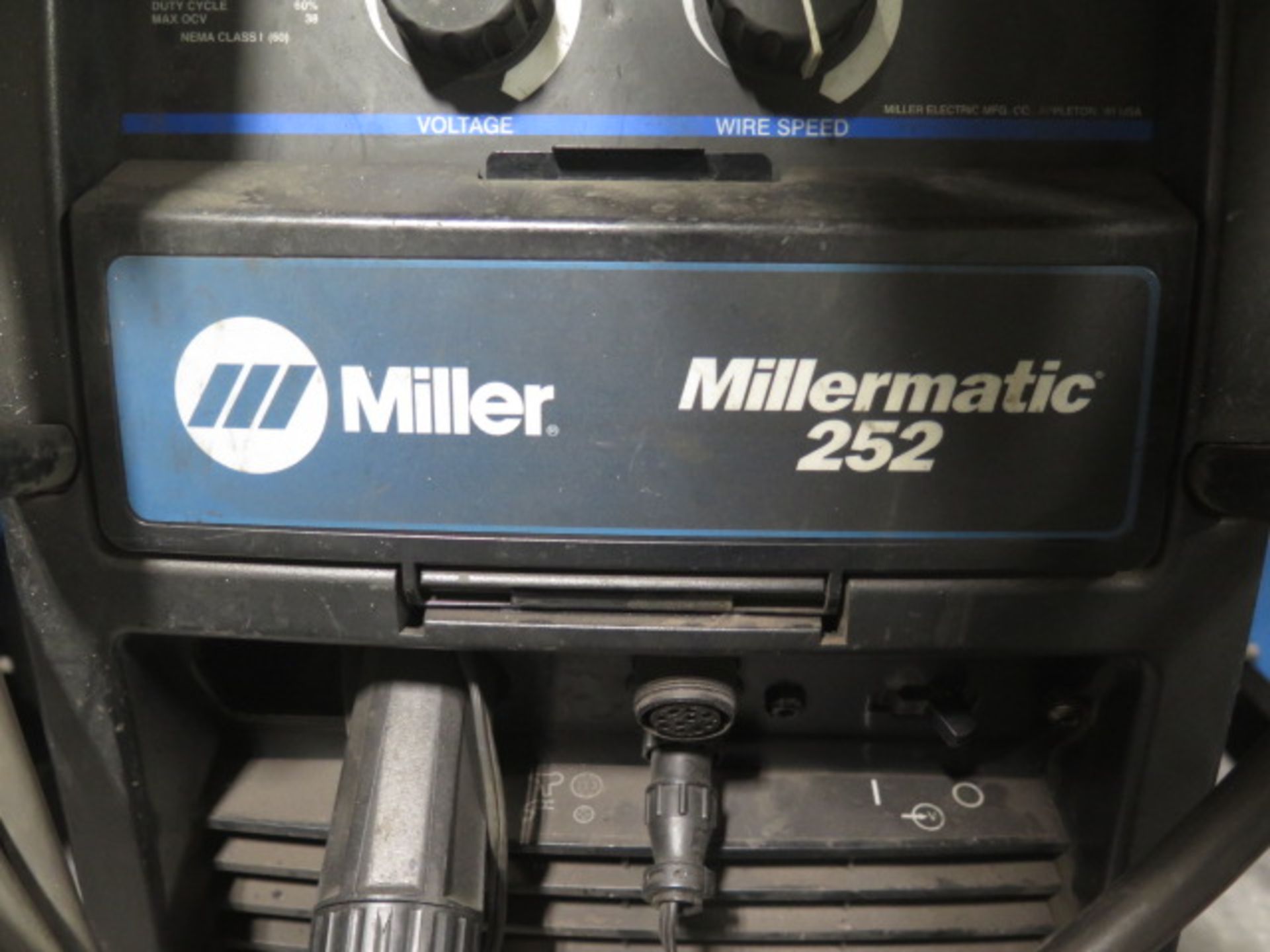 Miller Millermatic 252 Arc Welding Power Source and Wire Feeder s/n MF330300N (SOLD AS-IS - NO - Image 7 of 7