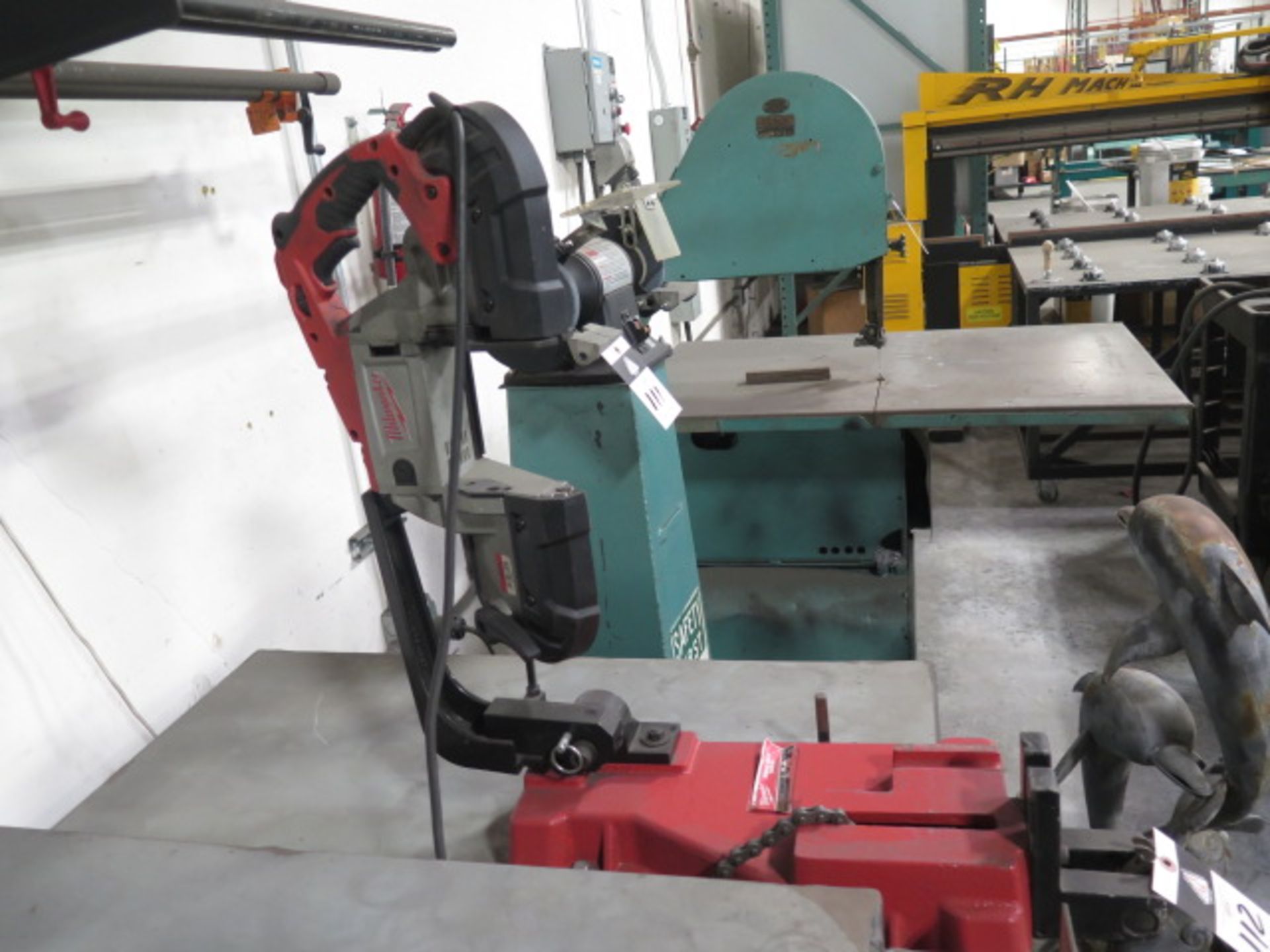 Milwaukee Portable Band Saw w/ Band Saw Table, Chain Vise (SOLD AS-IS - NO WARRANTY) - Image 2 of 5