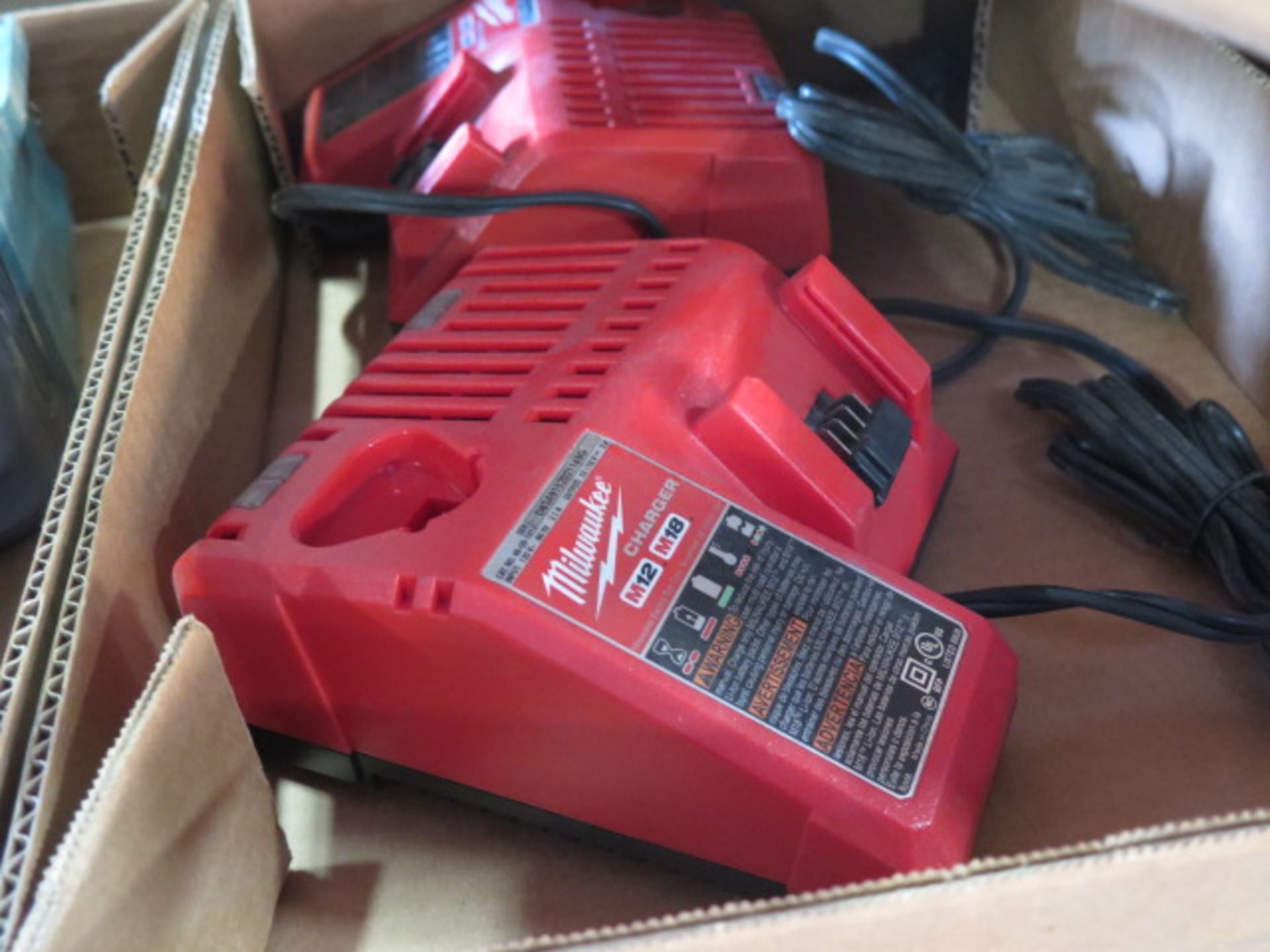 Milwaukee 18V Portable Band Saws (2) w/ Batteries and Chargers (SOLD AS-IS - NO WARRANTY) - Image 4 of 4