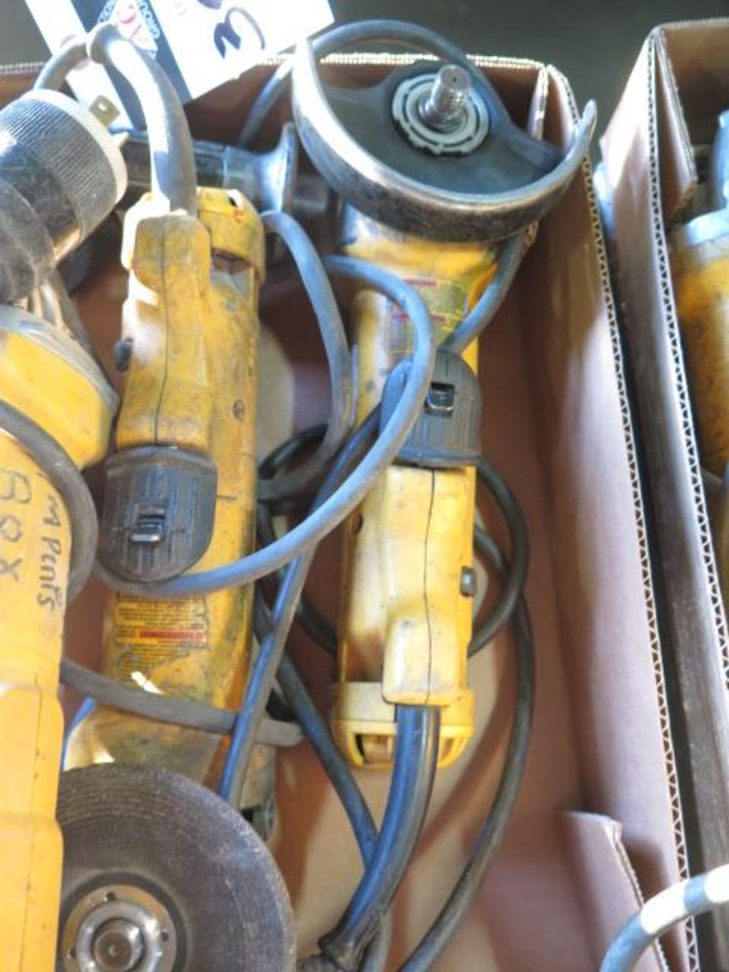 DeWalt Electric Angle Grinders (3) (SOLD AS-IS - NO WARRANTY) - Image 3 of 3