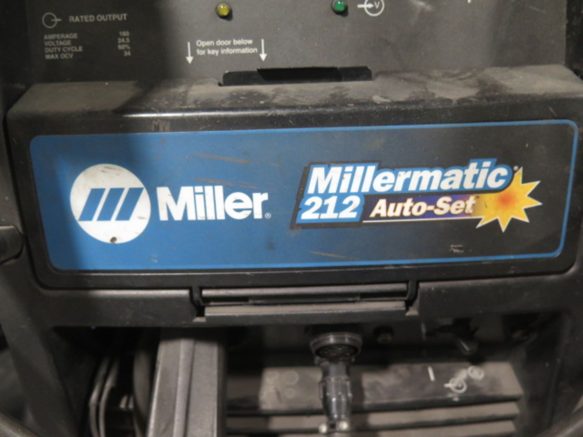Miller Millermatic 252 Arc Welding Power Source and Wire Feeder s/n ME072937N (SOLD AS-IS - NO - Image 7 of 7