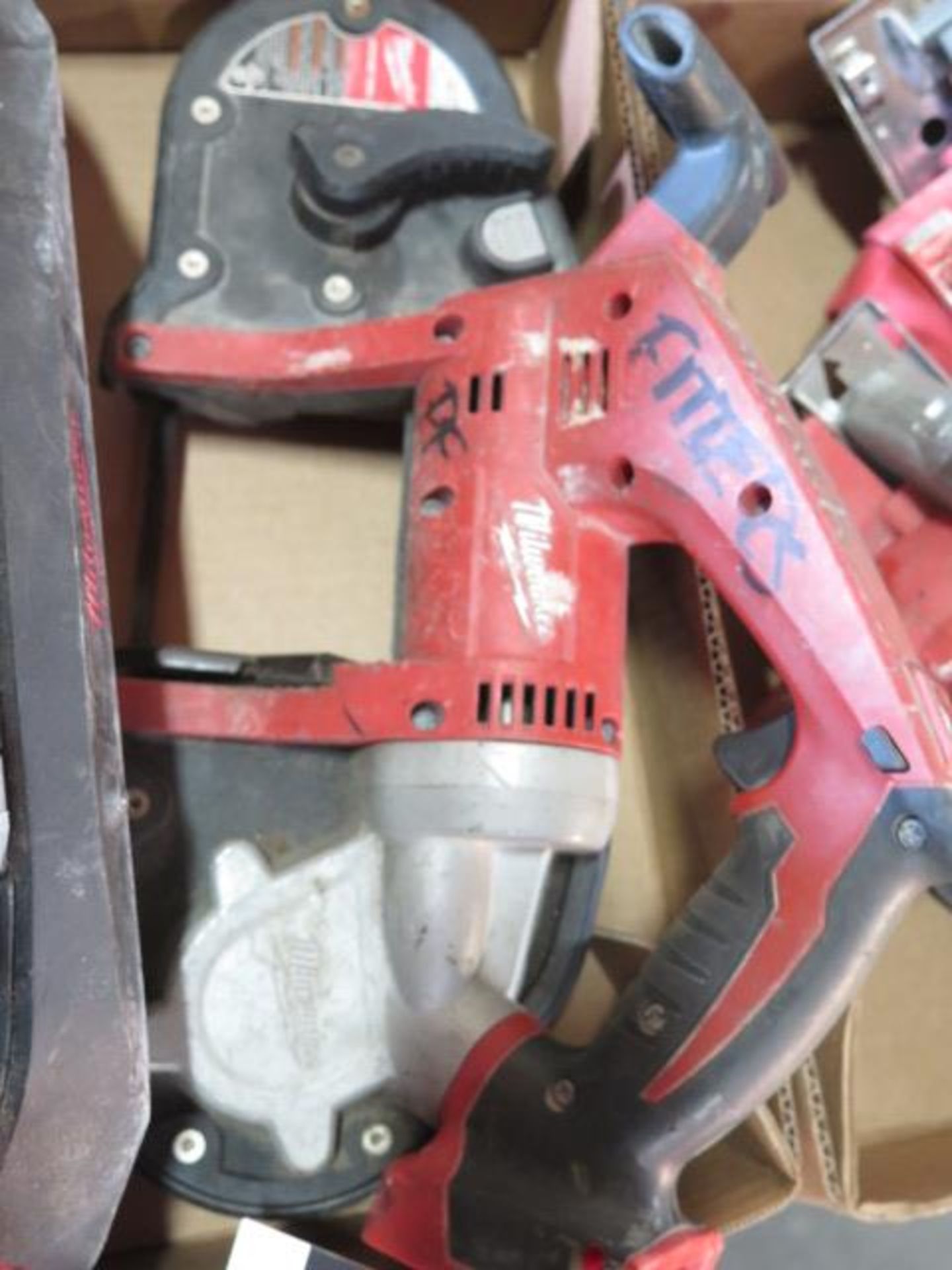 Milwaukee 18V Portable Band Saws (2) w/ Batteries and Chargers (SOLD AS-IS - NO WARRANTY) - Image 4 of 6