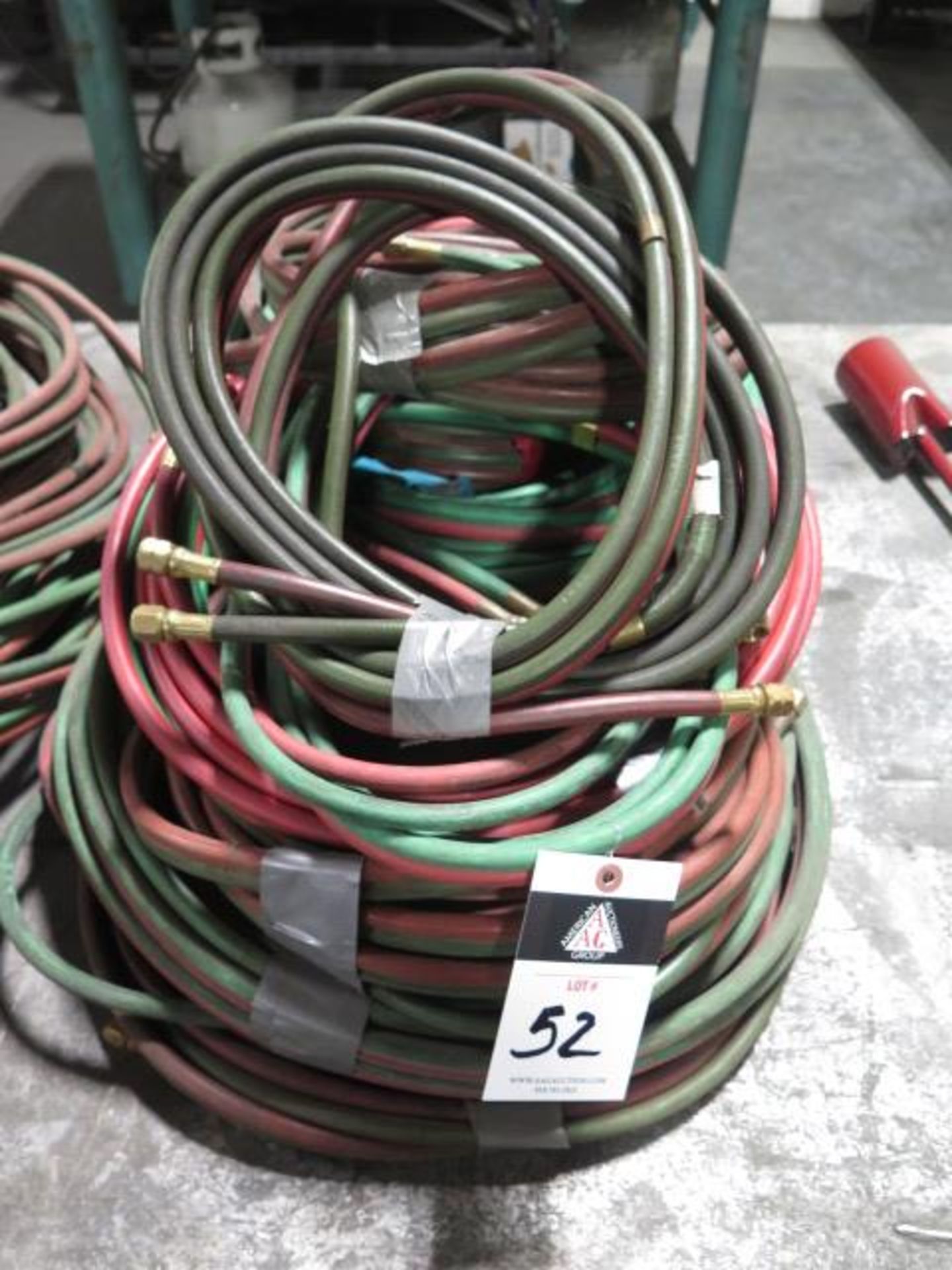 Oxy/Acetelyne Hoses (SOLD AS-IS - NO WARRANTY)