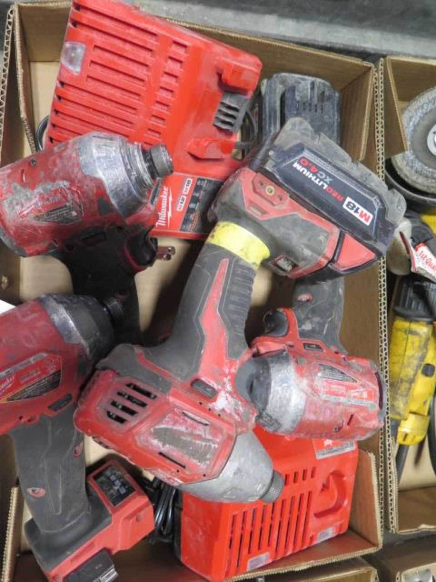 Milwaukee 18V Nut Drivers (4) w/ Battery and Charger (SOLD AS-IS - NO WARRANTY) - Image 2 of 4