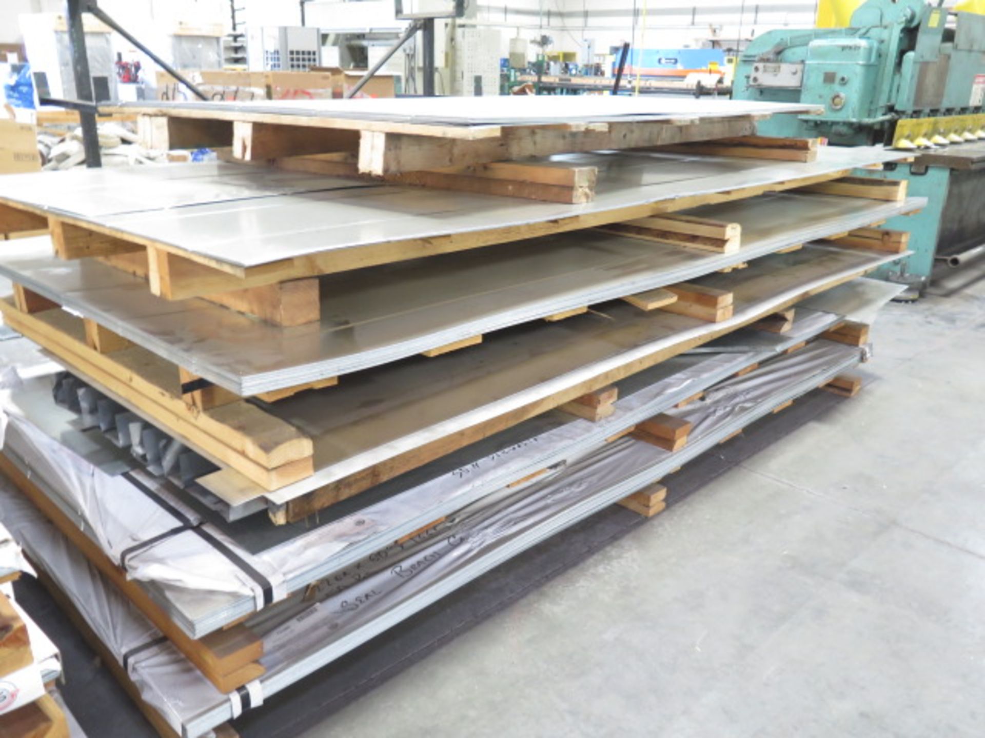 Large Quantity of Beaded Galvanized Sheet Stock anmd Steel Sheet Stock (SOLD AS-IS - NO WARRANTY) - Image 16 of 19