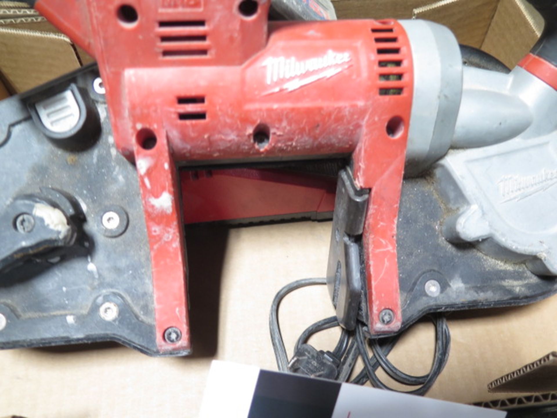 Milwaukee 18V Portable Band Saw w/ Batteries and Chargers (SOLD AS-IS - NO WARRANTY) - Image 3 of 7