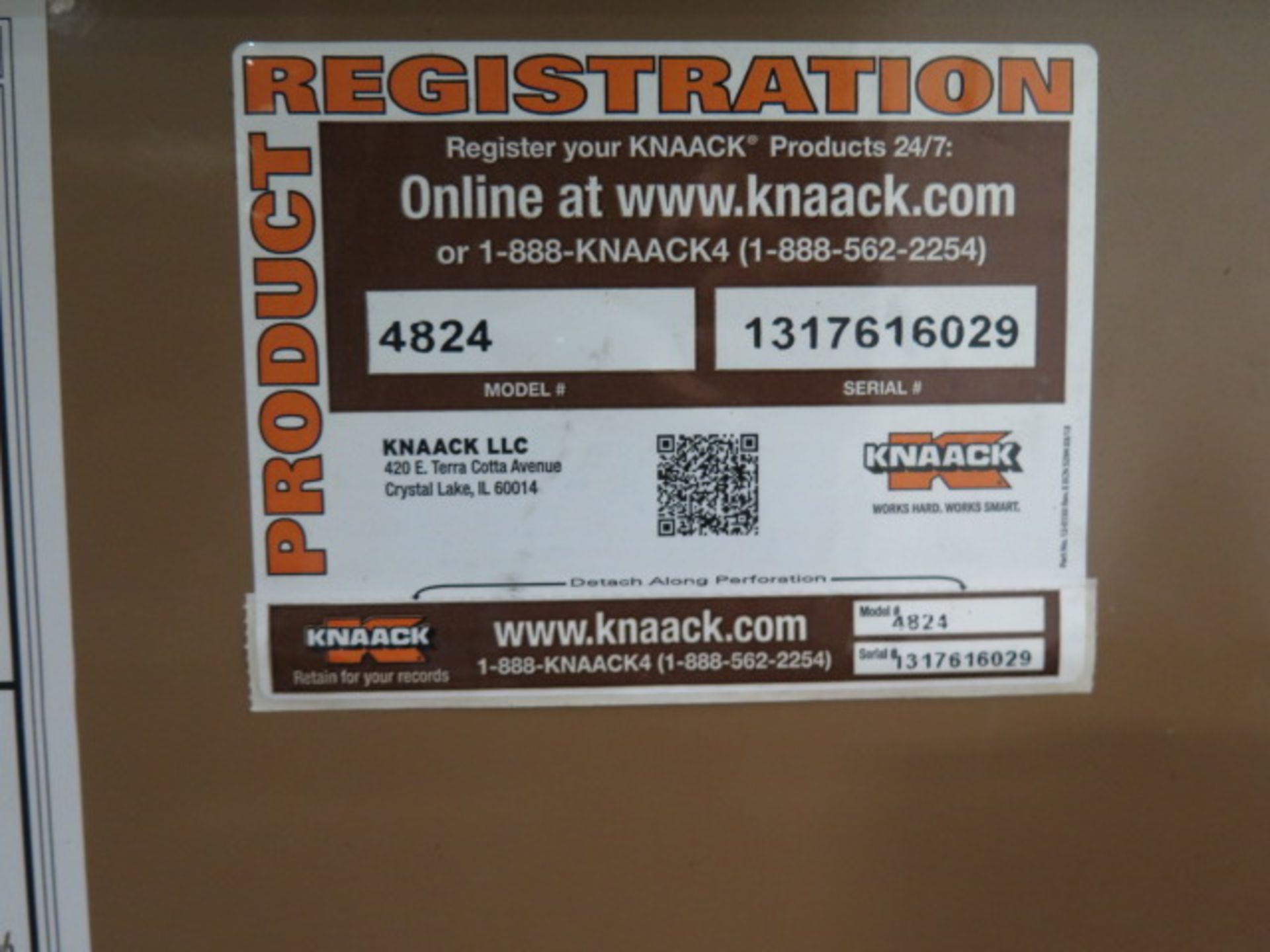 Knaack mdl. 4824 Rolling Job Box (SOLD AS-IS - NO WARRANTY) - Image 5 of 5