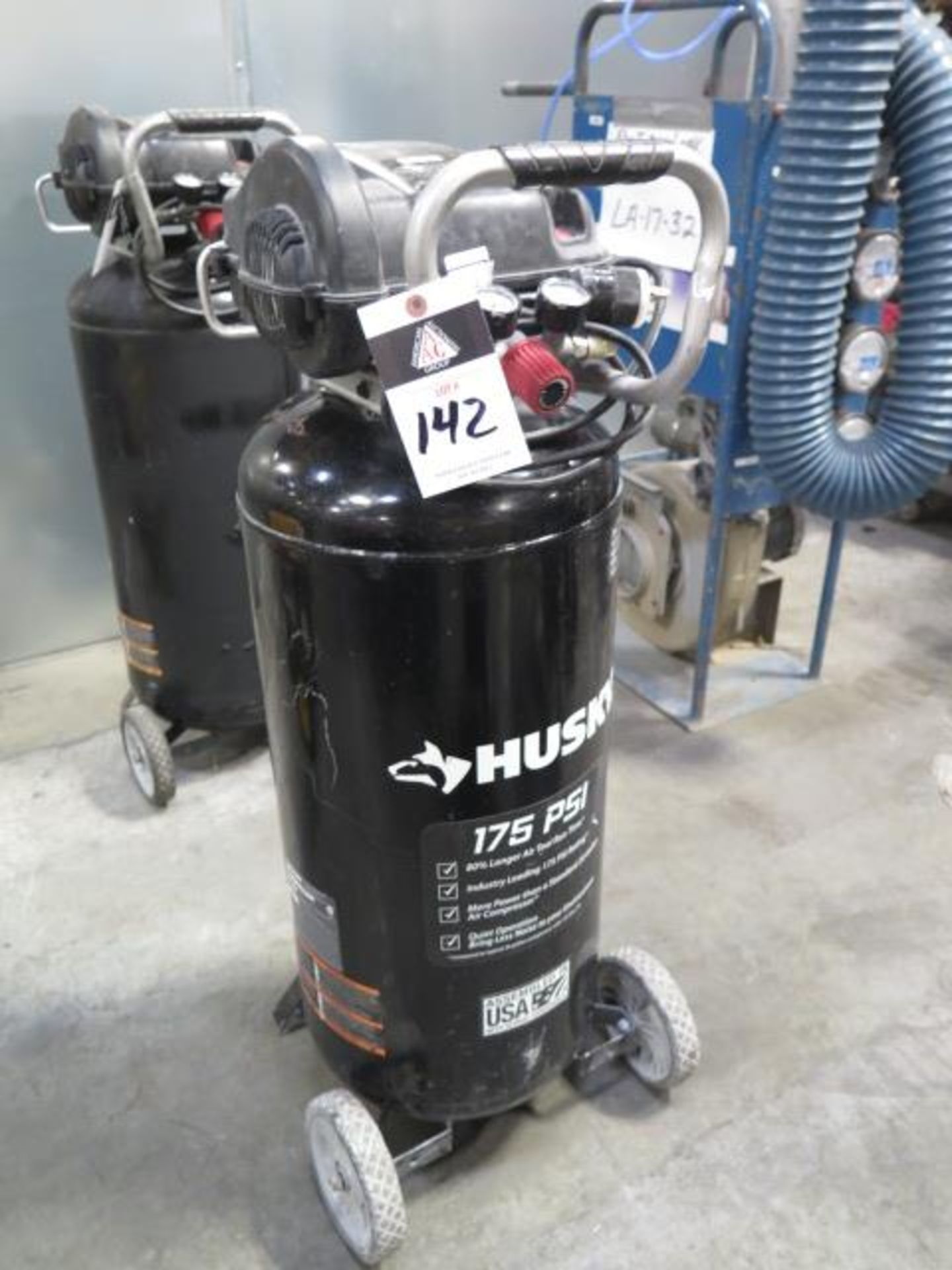 Husky C201GH Portable Air Compressor w/ 20 Gallon Tank (SOLD AS-IS - NO WARRANTY)