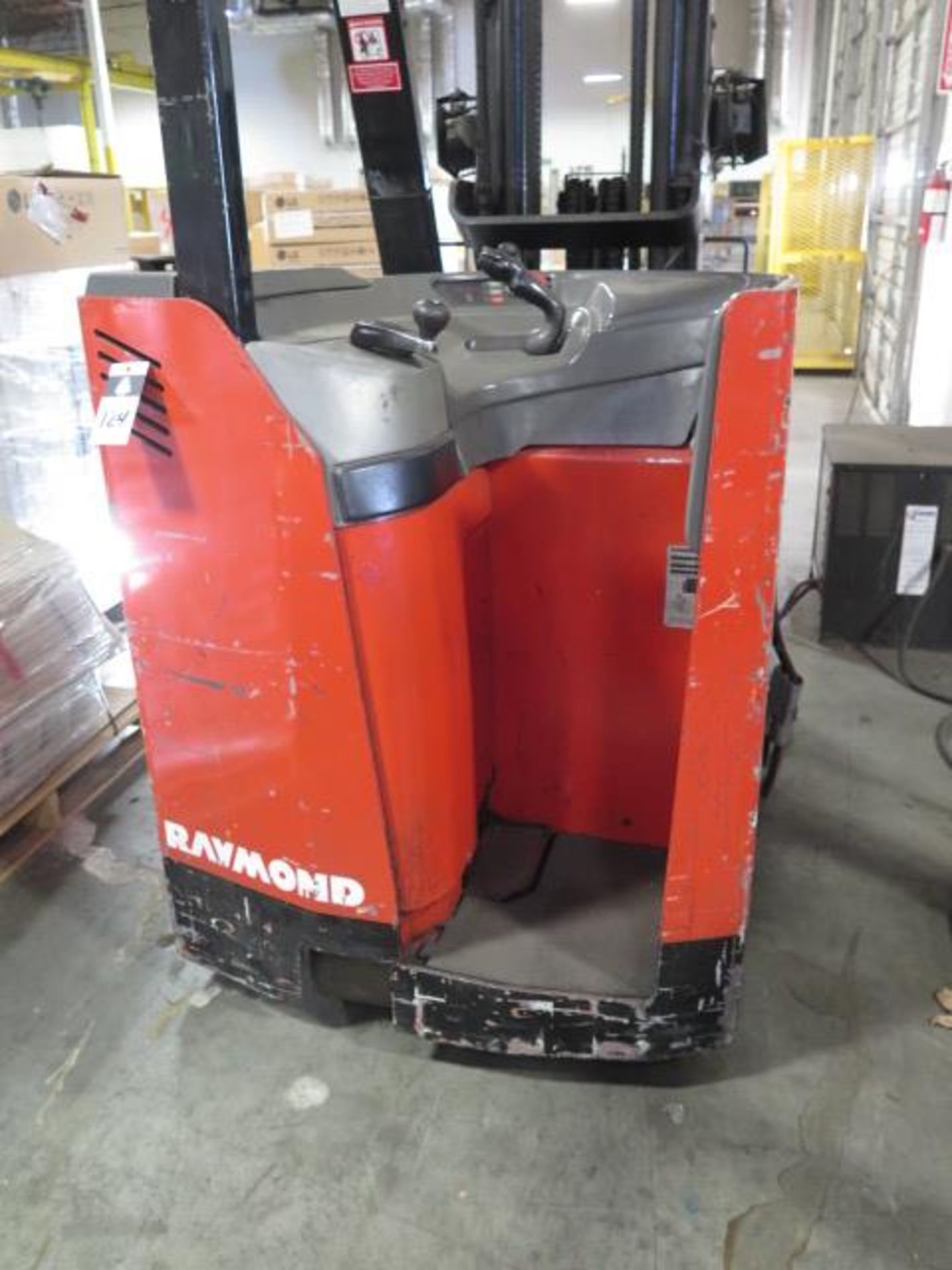 Raymond R35-C35TT 3500 Lb Cap Stand-In Elec Pallet Mover s/n R35-04-06114 w/ 251" Lift. SOLD AS IS - Image 7 of 11