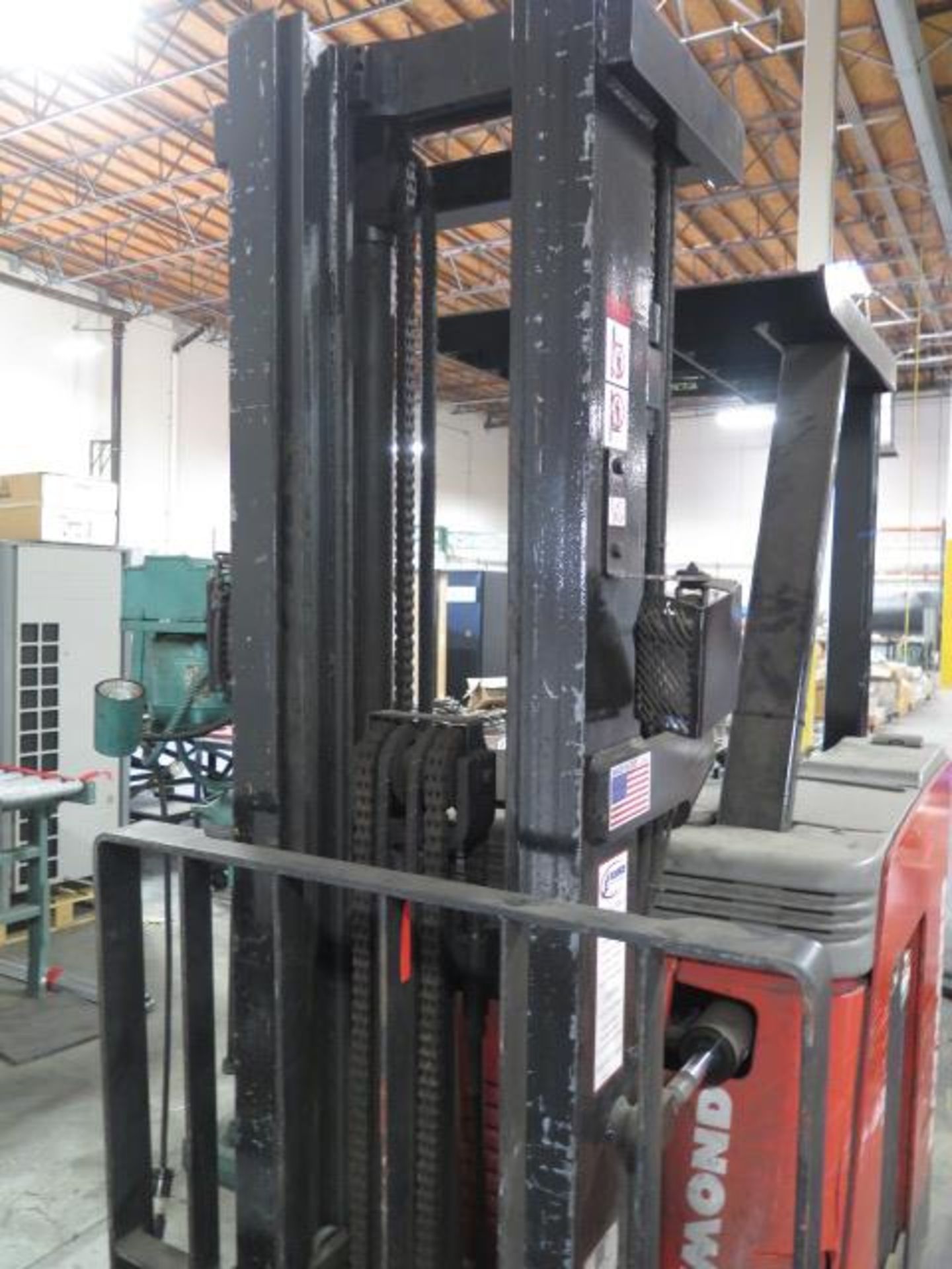 Raymond R35-C35TT 3500 Lb Cap Stand-In Elec Pallet Mover s/n R35-04-06114 w/ 251" Lift. SOLD AS IS - Image 5 of 11