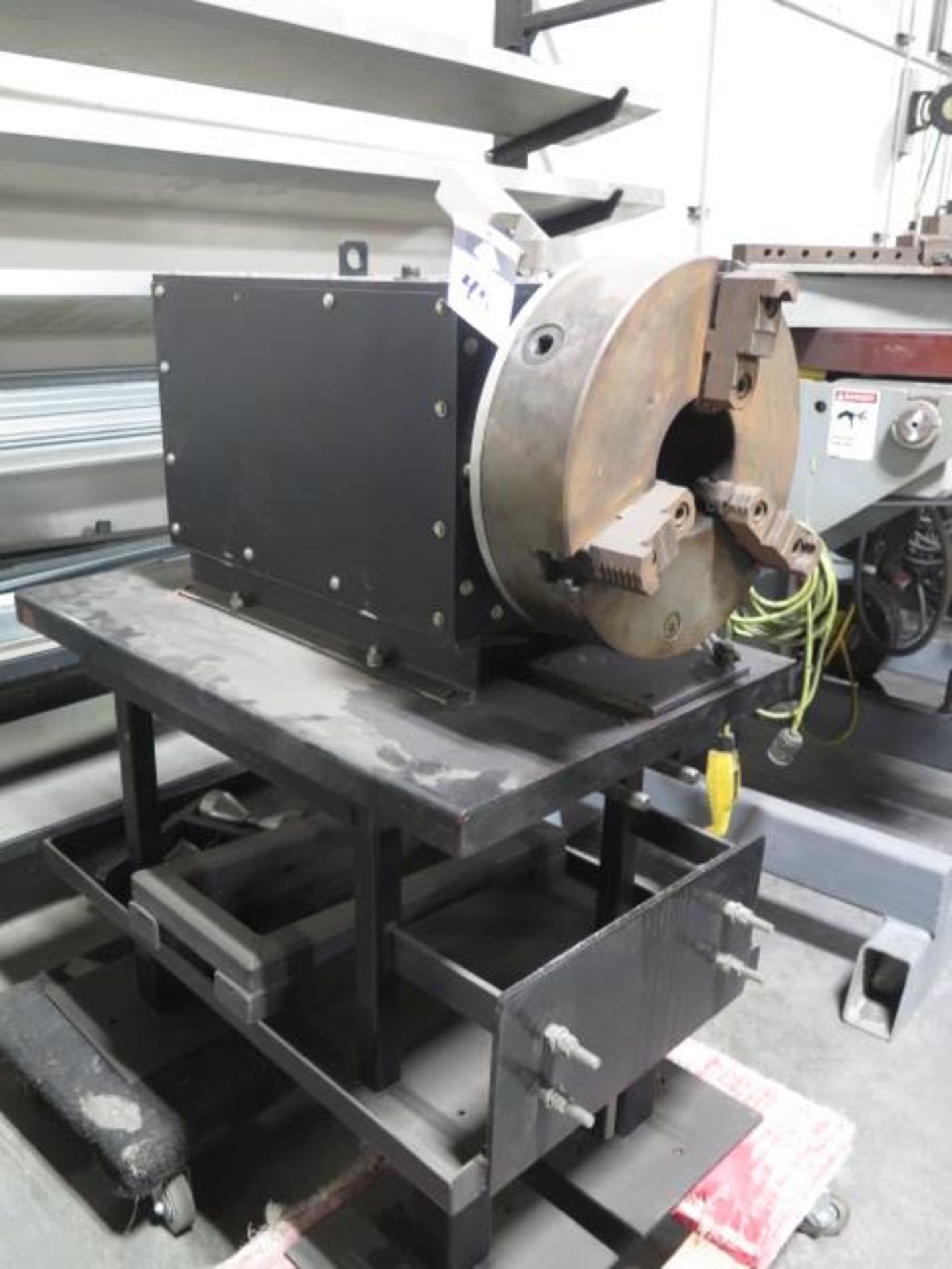 Cypress Pipe Cutting Line w/ Bug-O Syst mdl. SEO-4450 Weld Positioner w 16" 3-Jaw Chuck, SOLD AS IS - Image 14 of 20