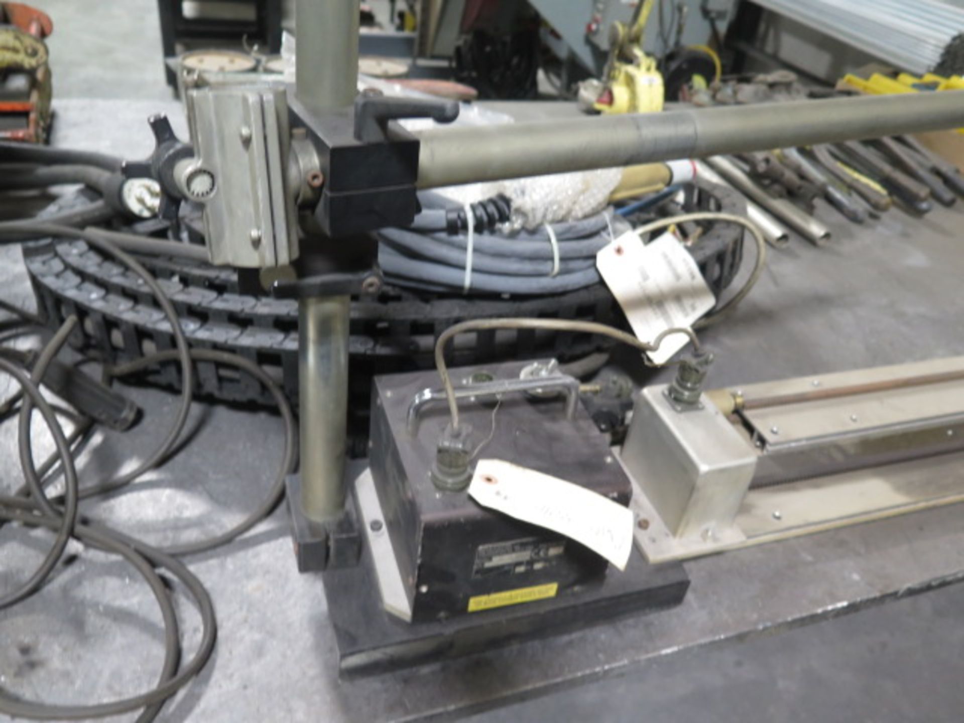 Cypress Pipe Cutting Line w/ Bug-O Syst mdl. SEO-4450 Weld Positioner w 16" 3-Jaw Chuck, SOLD AS IS - Image 5 of 20