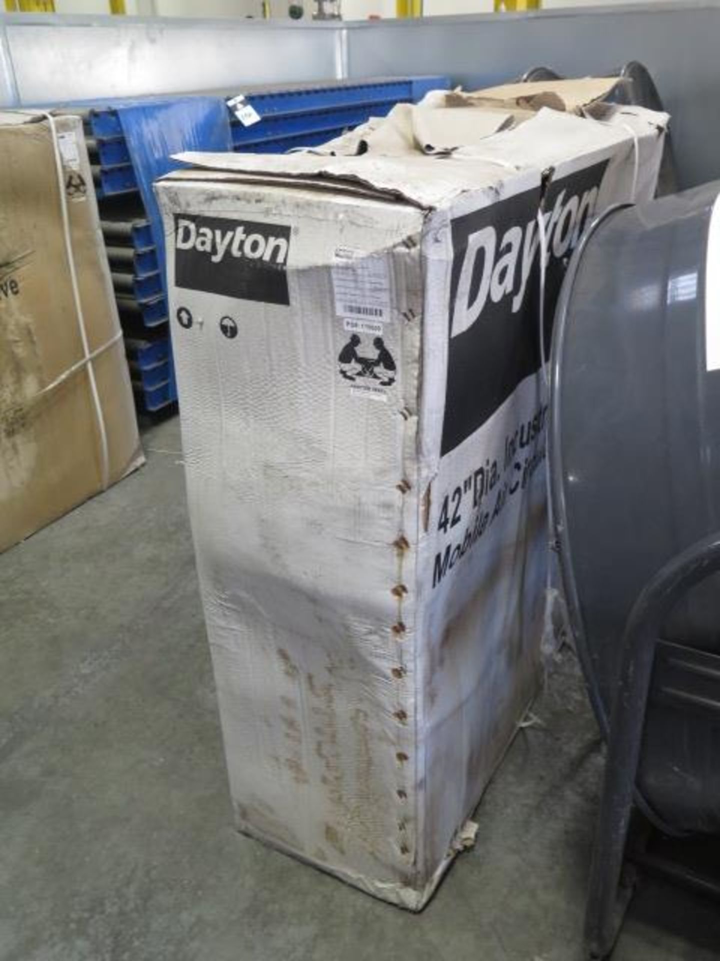 Dayton 42" Shop Fans (2) (1-NEW and 1-Used) (SOLD AS-IS - NO WARRANTY) - Image 4 of 6