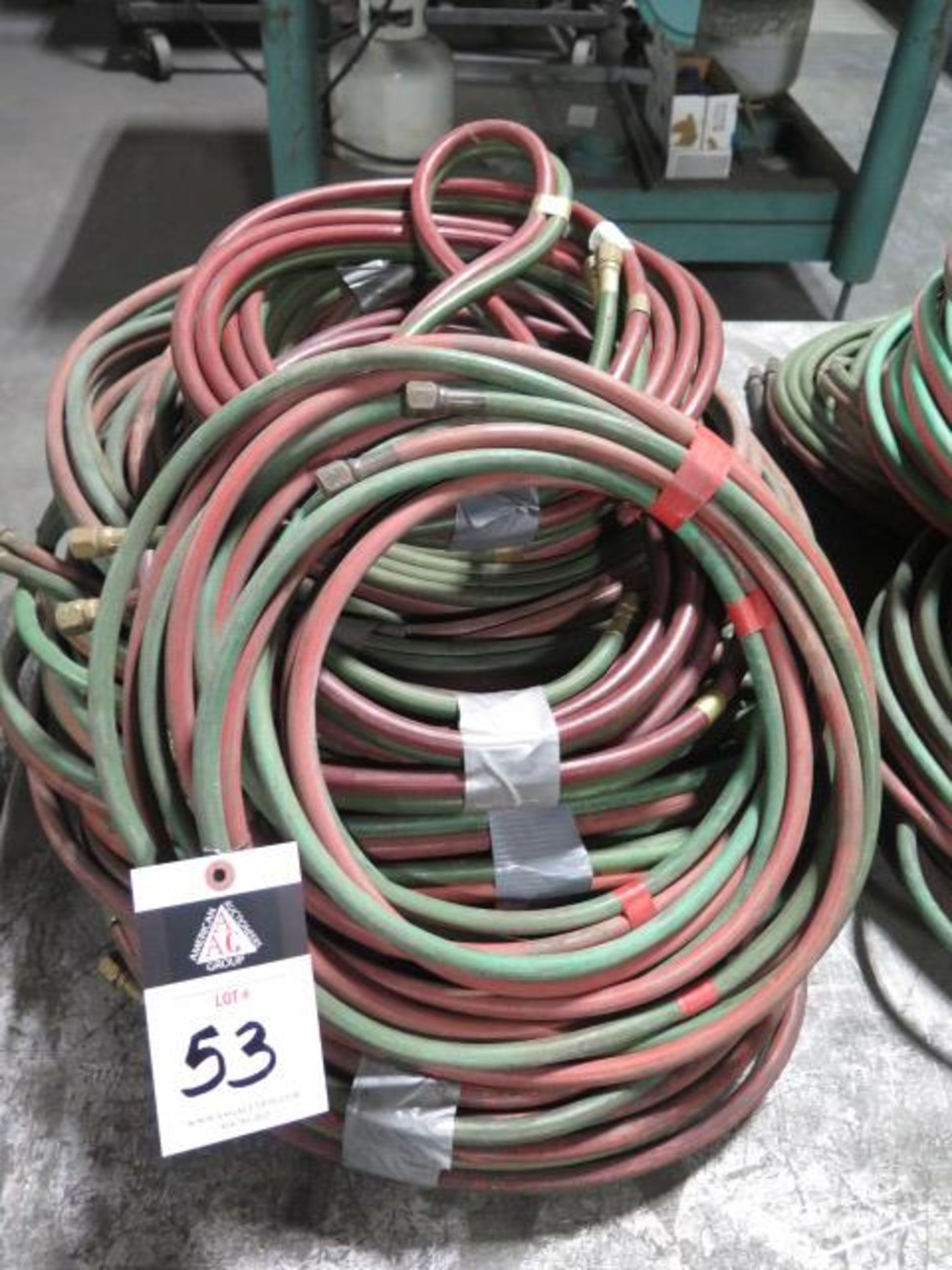 Oxy/Acetelyne Hoses (SOLD AS-IS - NO WARRANTY)