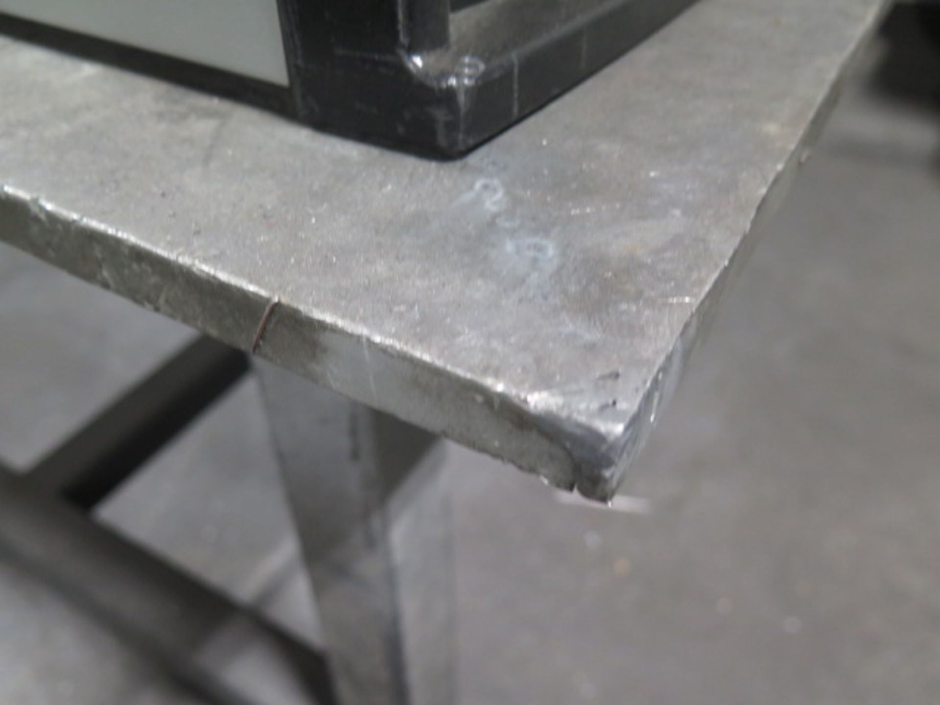 60" x 144" x 5/8" Steel Welding Table (SOLD AS-IS - NO WARRANTY) - Image 4 of 4