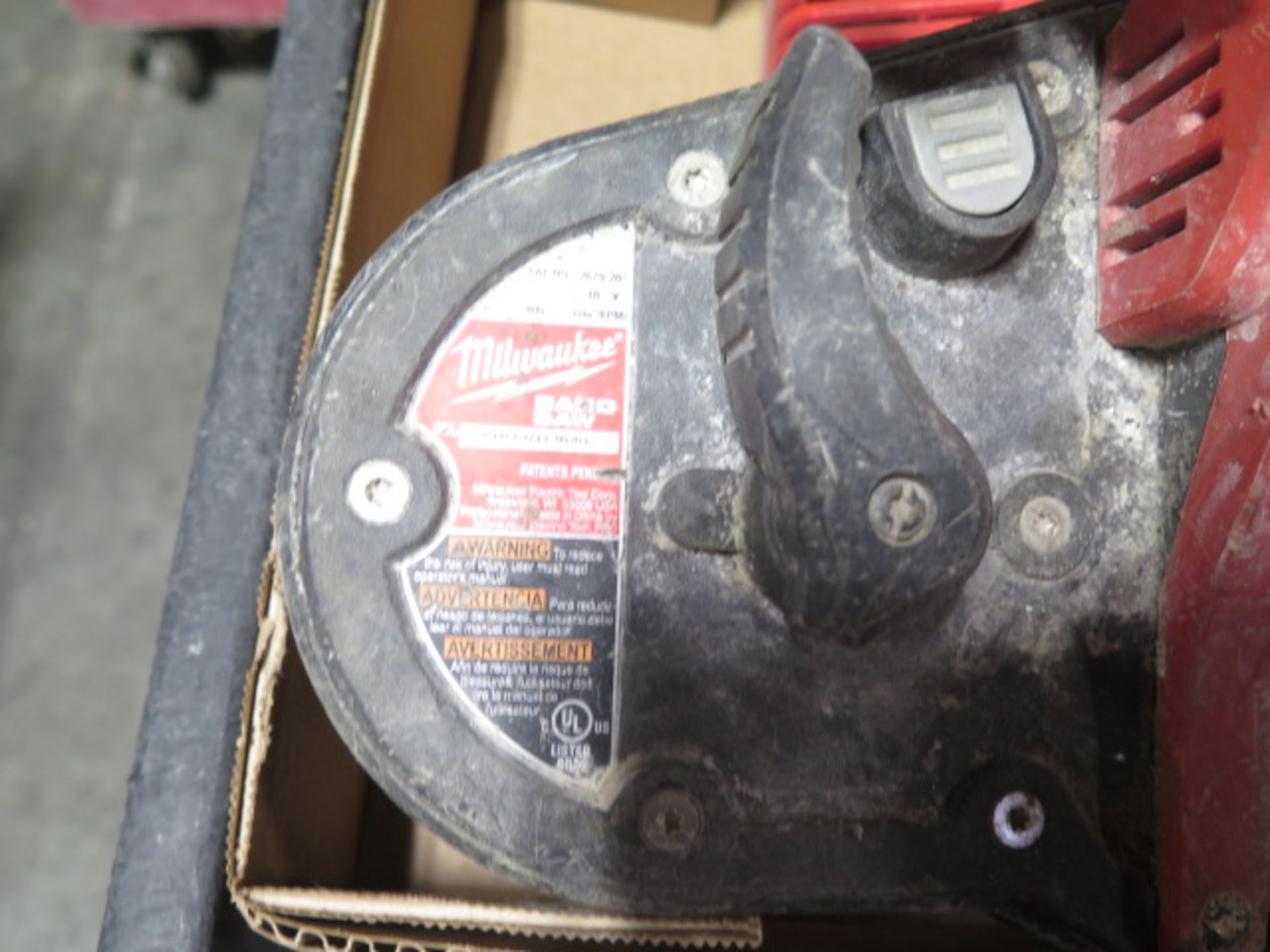 Milwaukee 18V Portable Band Saw w/ Batteries and Chargers (SOLD AS-IS - NO WARRANTY) - Image 7 of 7