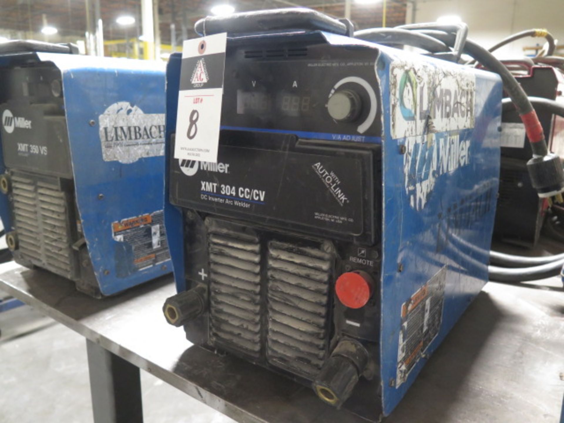 Miller XMT 304 CC/CV DC Inverter Arc welder s/n MF412017U (SOLD AS-IS - NO WARRANTY) - Image 2 of 5