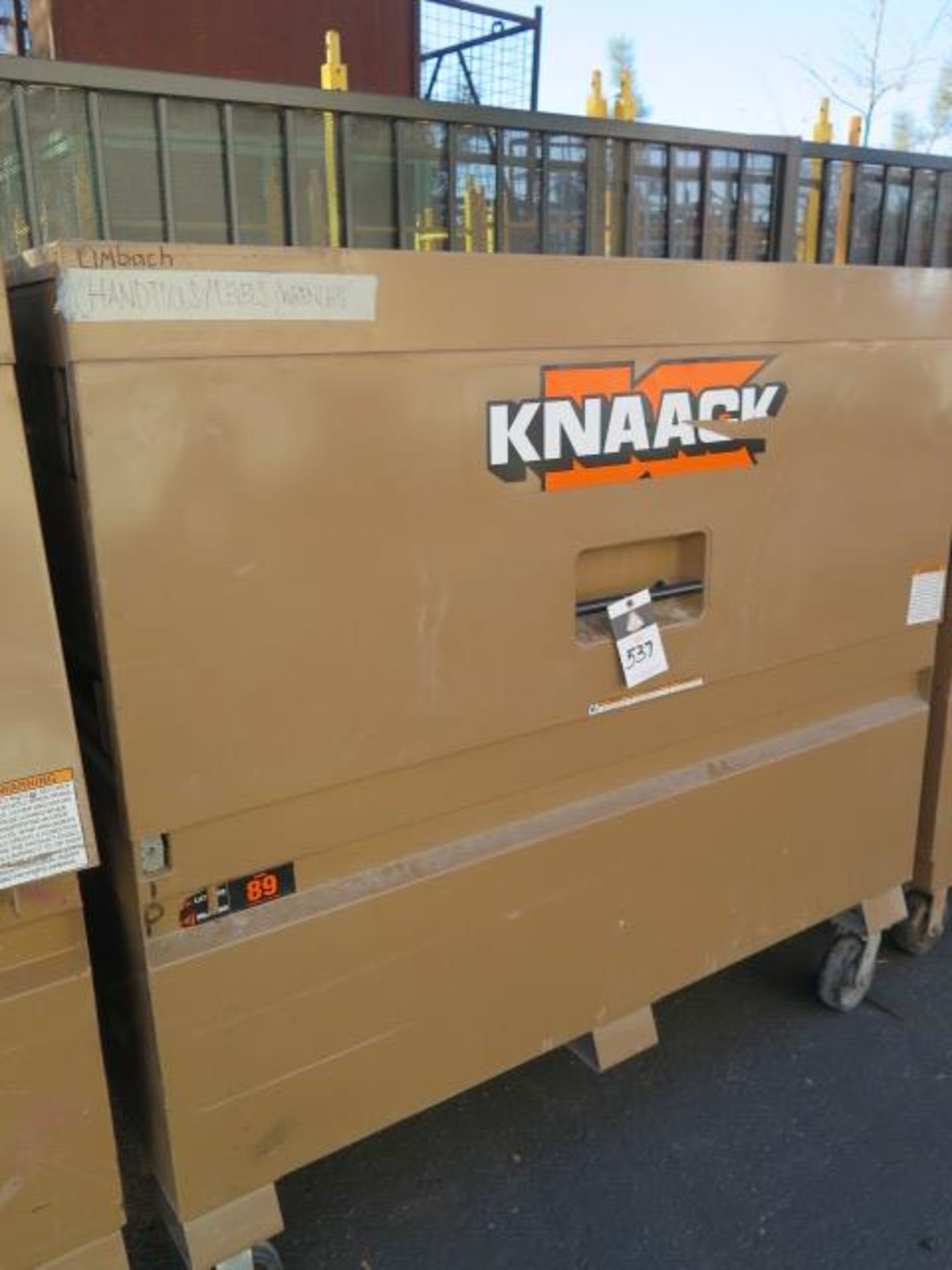 Knaack mdl. 89 "Storage Master" Rolling Job Box (SOLD AS-IS - NO WARRANTY) - Image 2 of 6