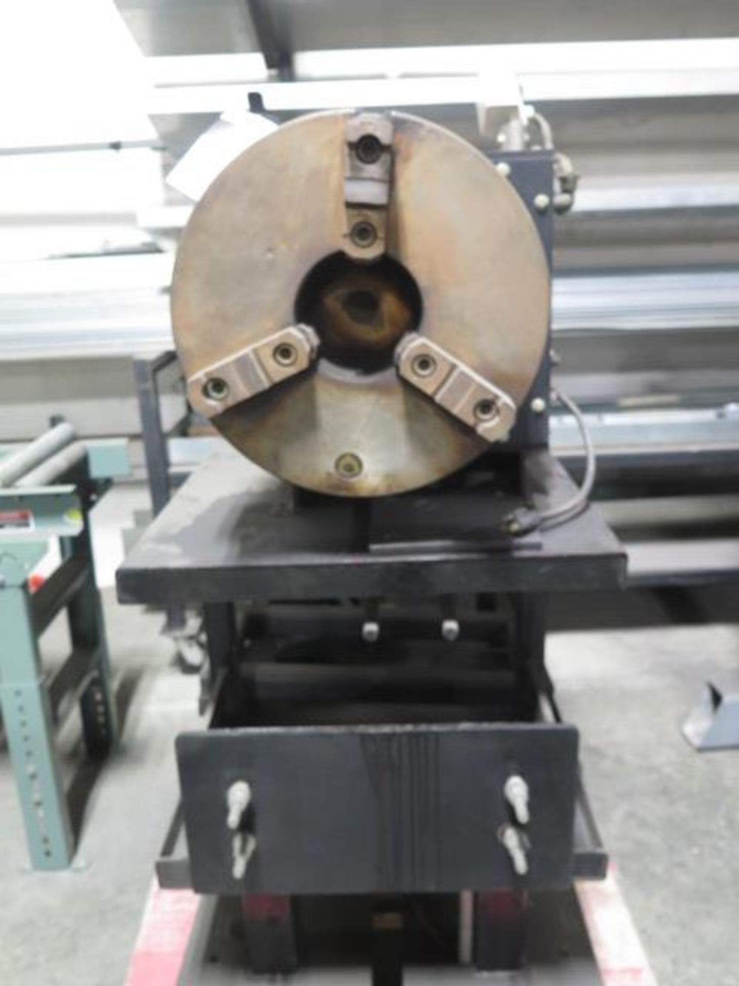 Cypress Pipe Cutting Line w/ Bug-O Syst mdl. SEO-4450 Weld Positioner w 16" 3-Jaw Chuck, SOLD AS IS - Image 13 of 20